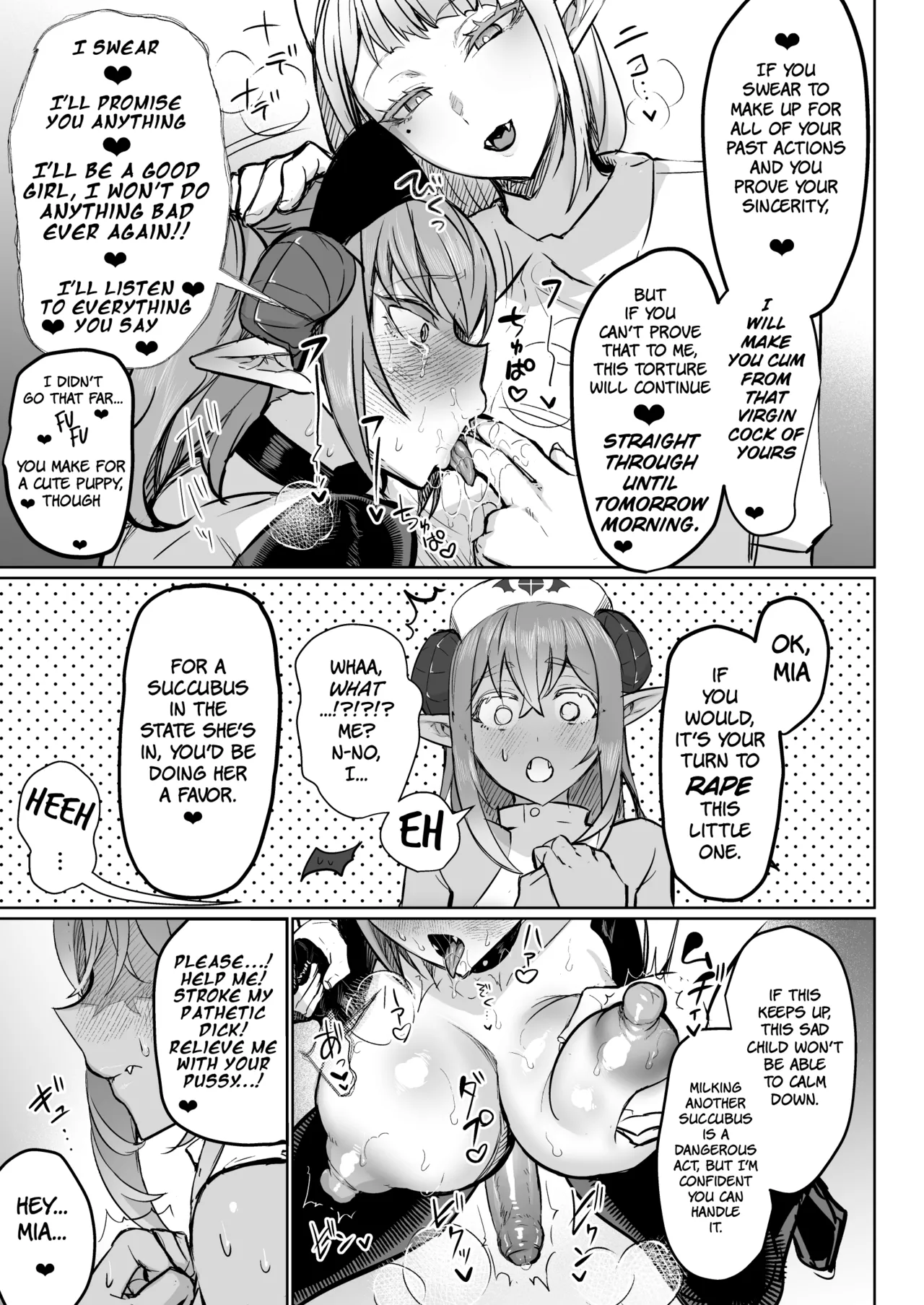 Futanari Chiryou Succubus Clinic Zero ~Succubus Kenshuu Choukyou Hen~ page 25