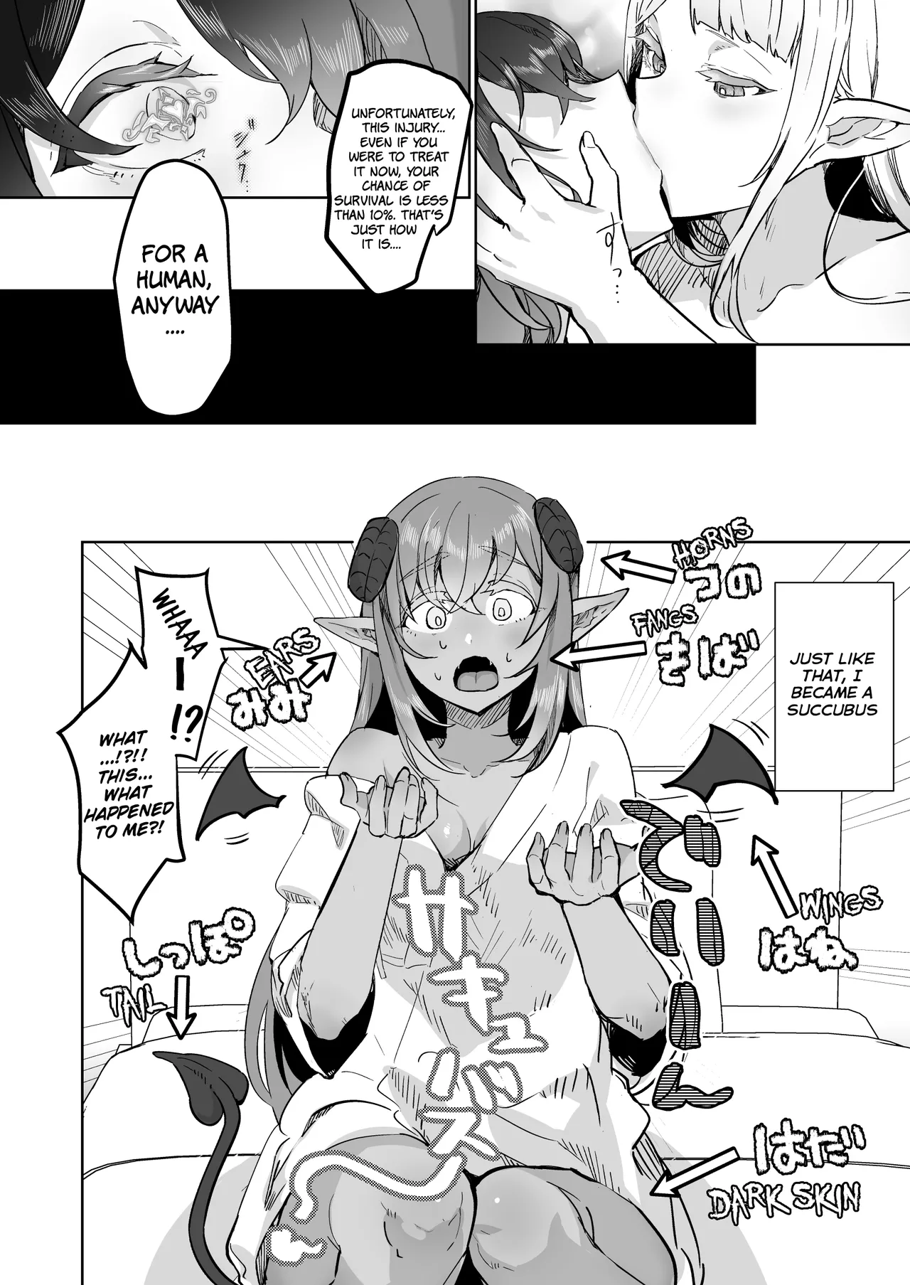 Futanari Chiryou Succubus Clinic Zero ~Succubus Kenshuu Choukyou Hen~ page 6