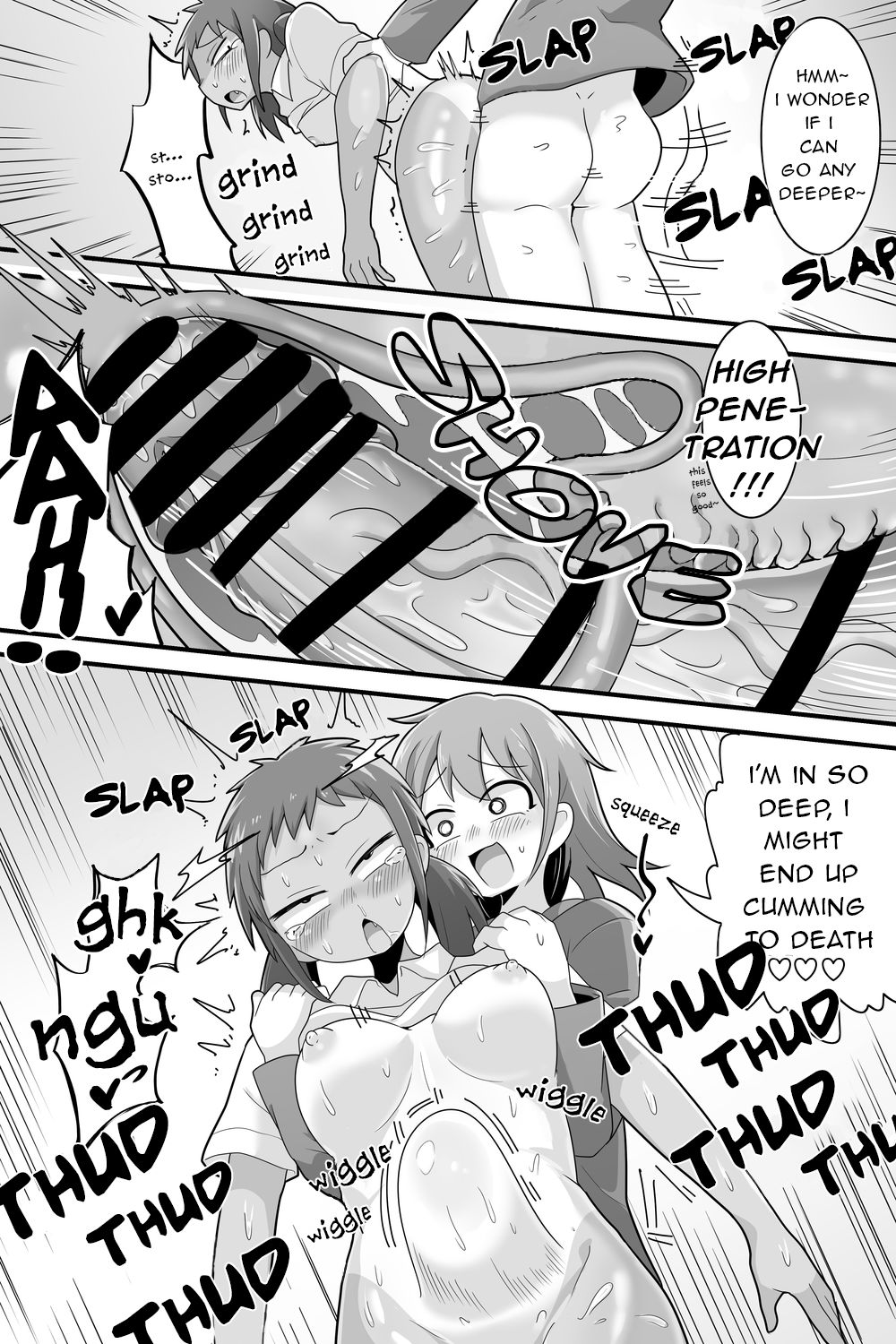 Futanari Dekachin School Life page 14