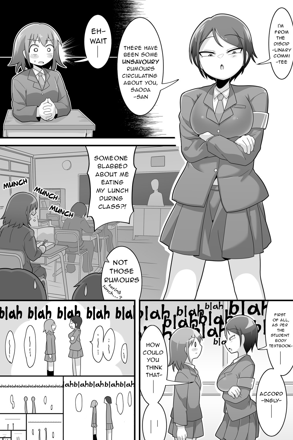 Futanari Dekachin School Life page 16