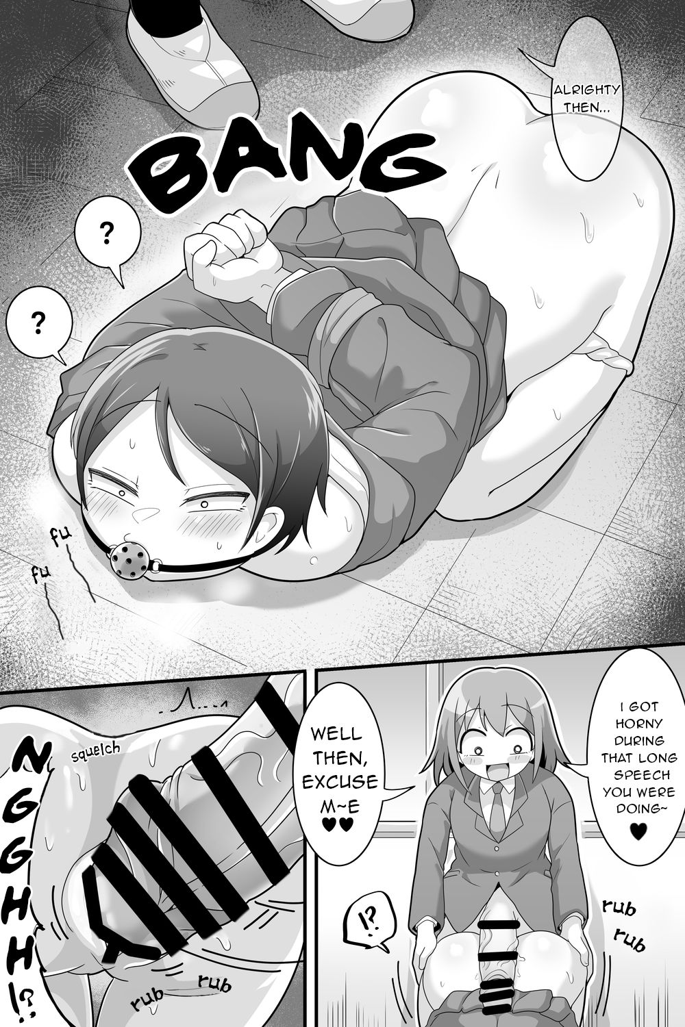 Futanari Dekachin School Life page 17