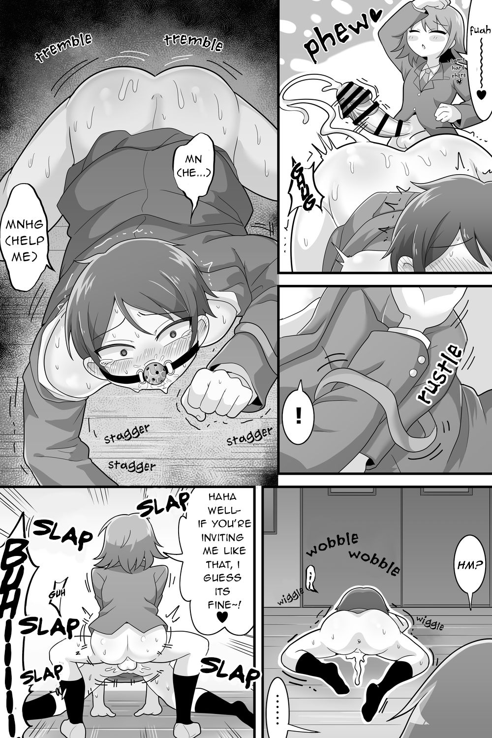 Futanari Dekachin School Life page 21
