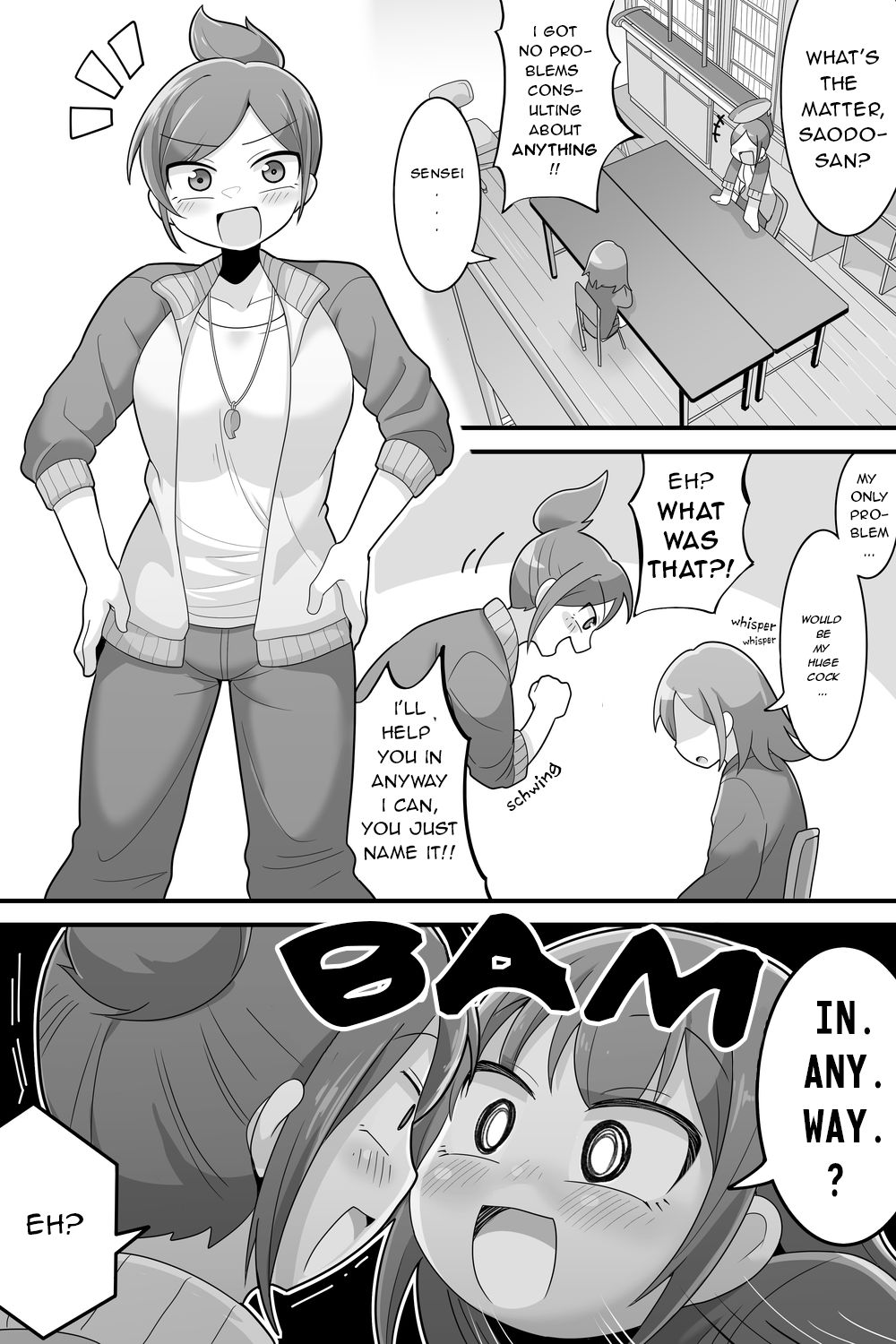 Futanari Dekachin School Life page 27