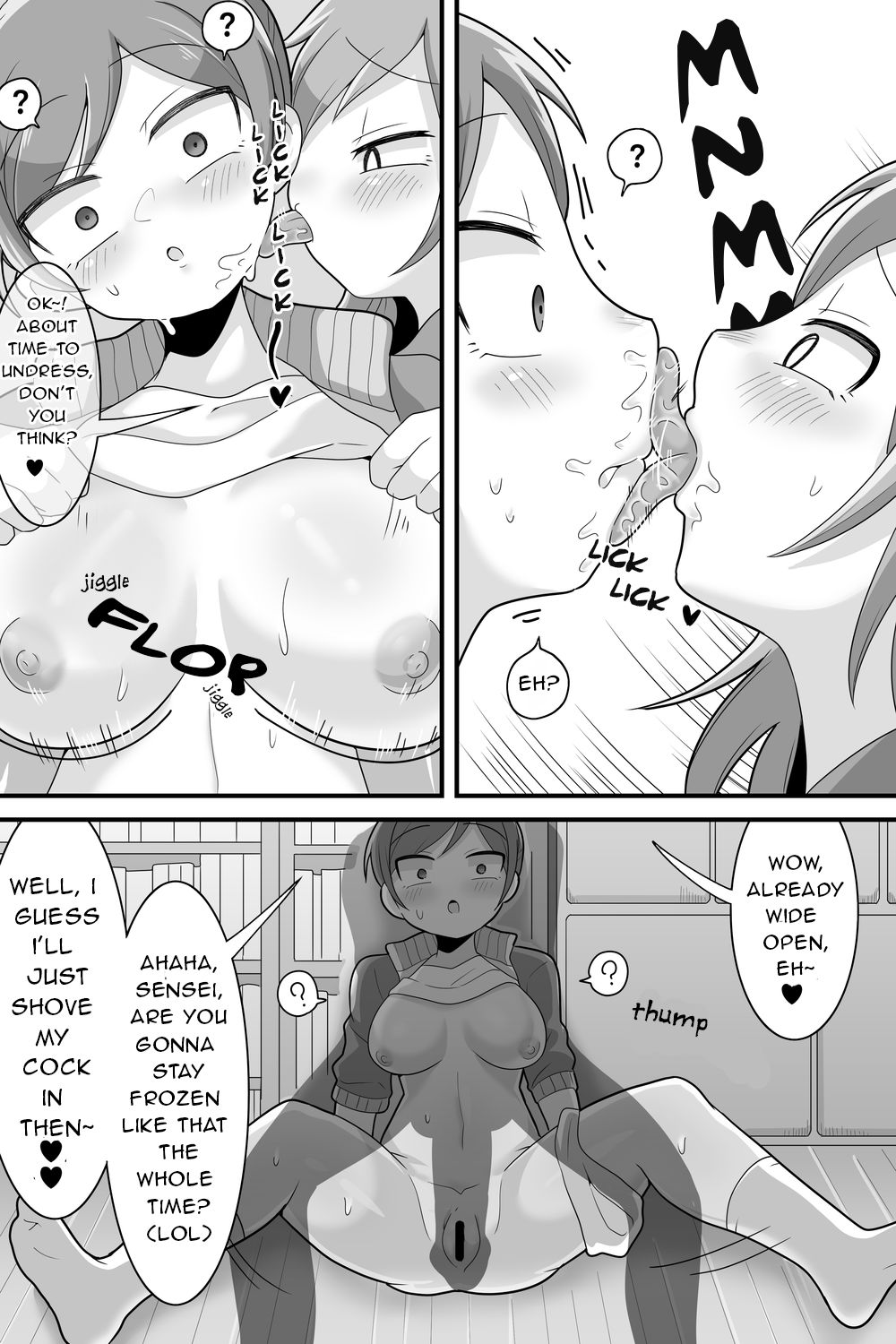 Futanari Dekachin School Life page 28