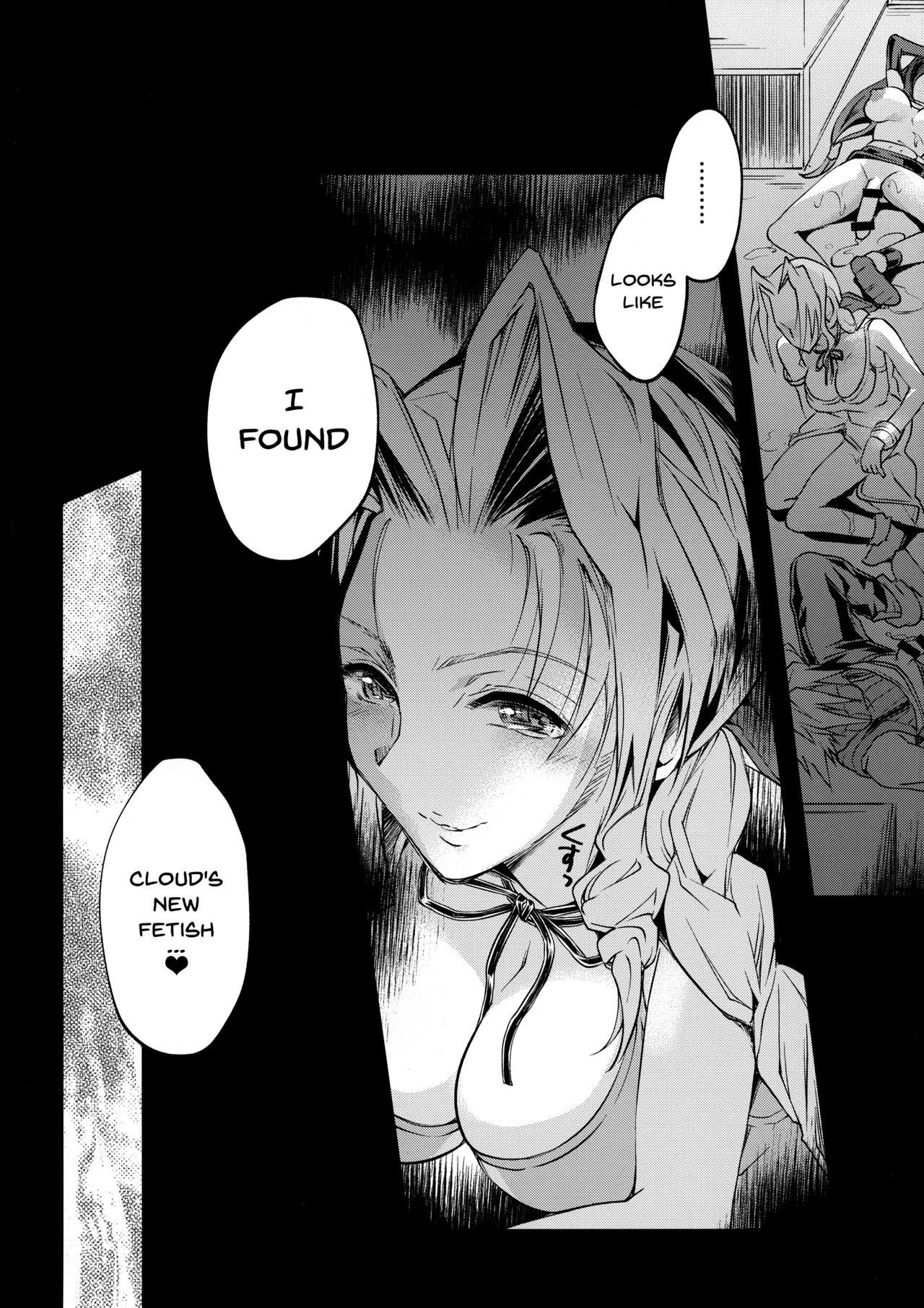 Futanari Doutei Tifa Go -Kakusei- Inran Mesuchinpo Kairaku Ochi page 24