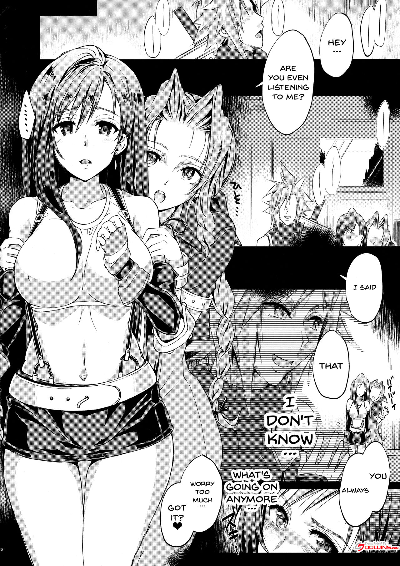Futanari Doutei Tifa Go -Kakusei- Inran Mesuchinpo Kairaku Ochi page 6