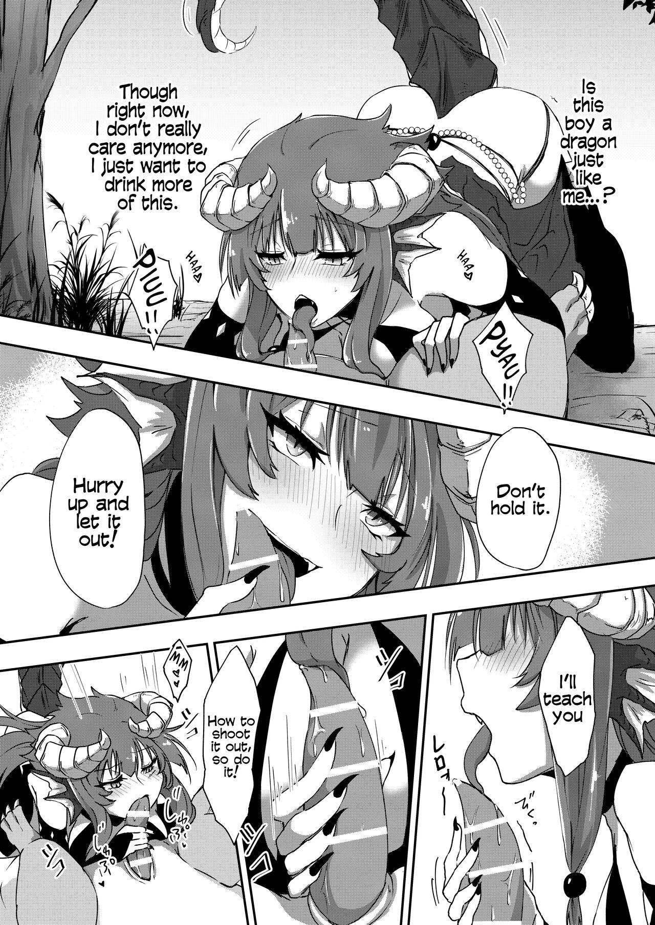 Futanari dragon-chan will teach you page 10