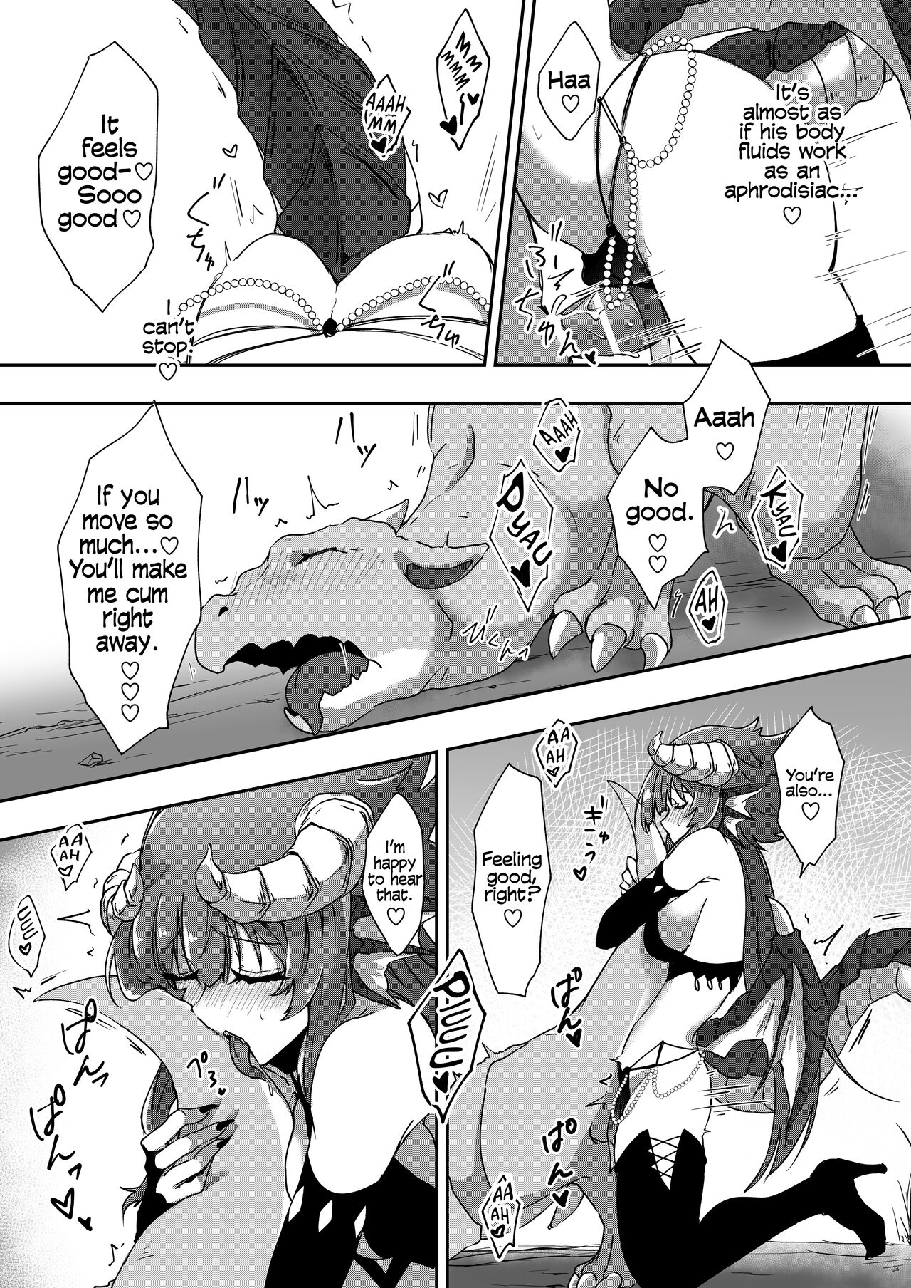 Futanari dragon-chan will teach you page 16