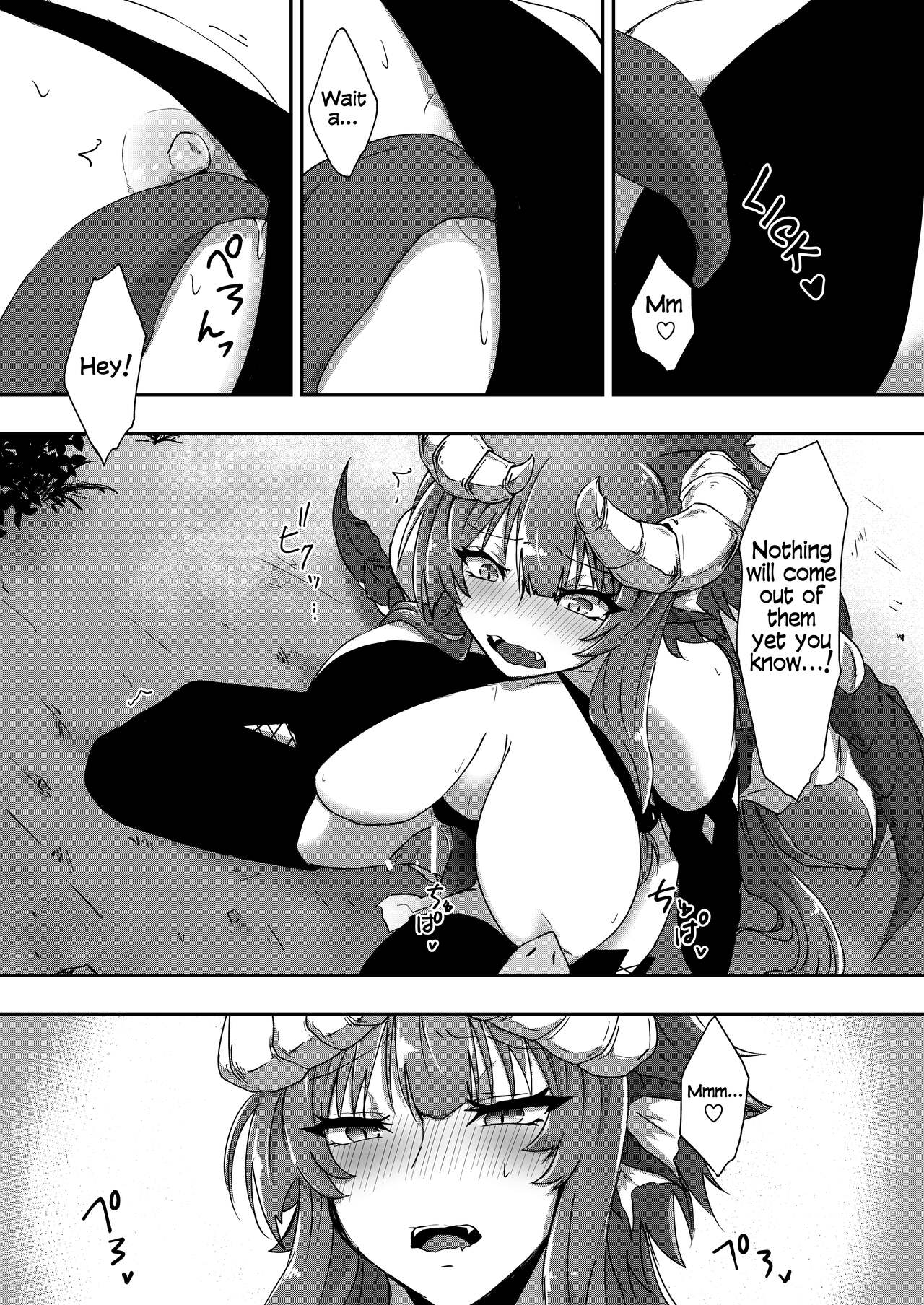 Futanari dragon-chan will teach you page 19