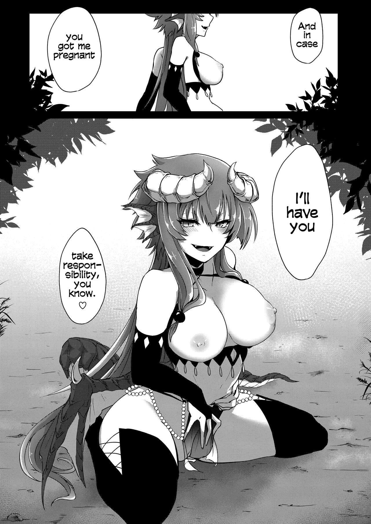 Futanari dragon-chan will teach you page 27