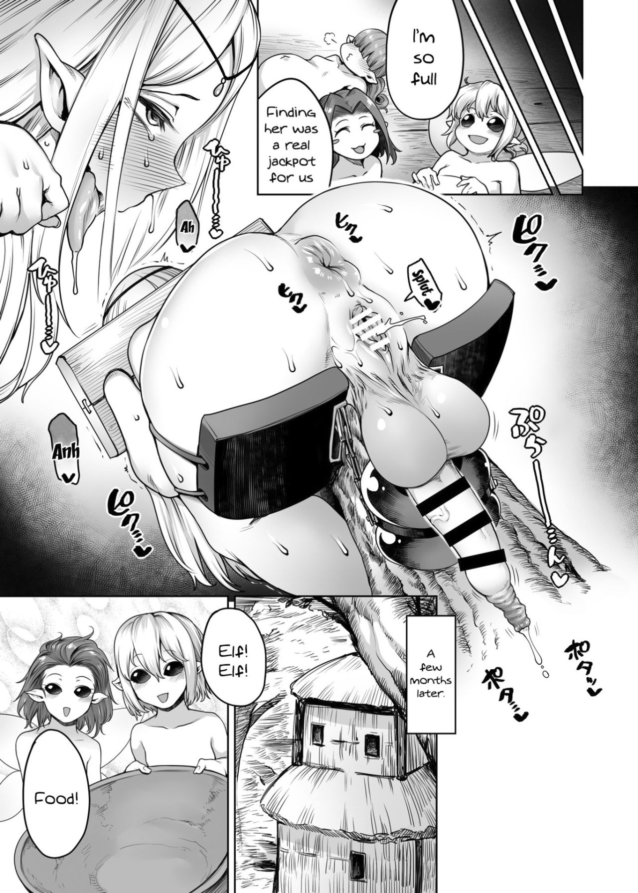 Futanari Elf in the Fairy Forest page 15