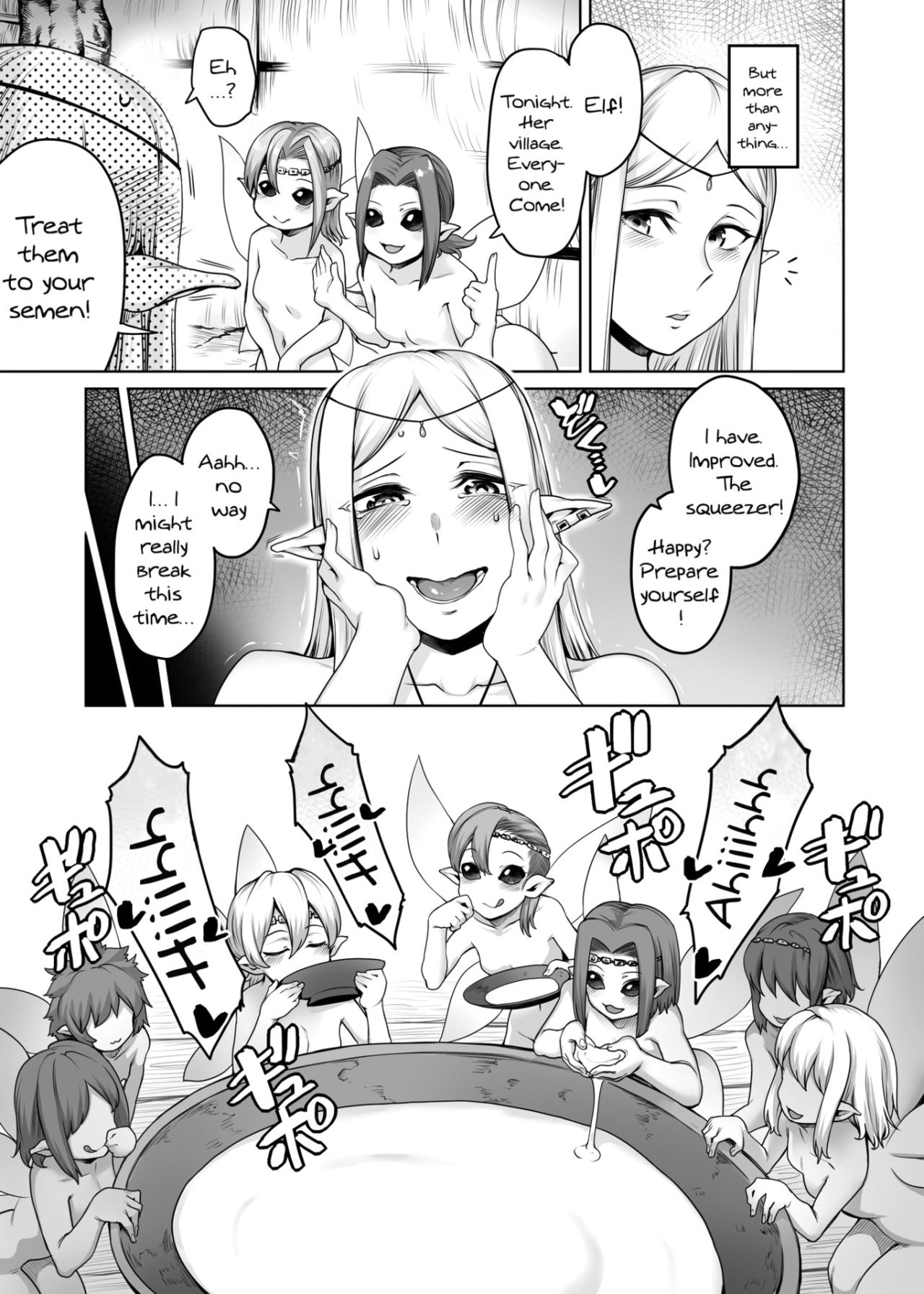 Futanari Elf in the Fairy Forest page 17
