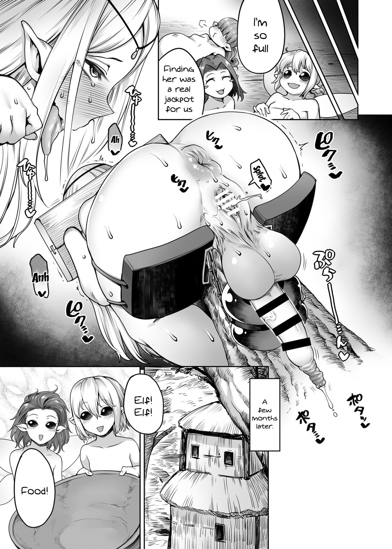 Futanari Elf in the Fairy Forest page 15