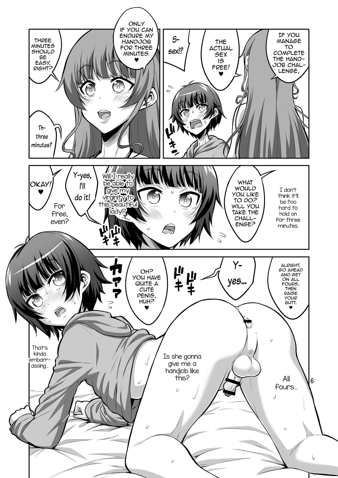 Futanari Fuuzokujou no Wana ni Hamatte, Maso Mesu Otokonoko ni Otosarechaimashita. page 5