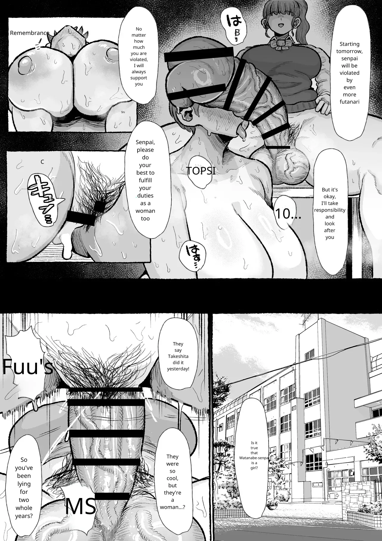 Futanari Gakuen no Onna ga Douiu Atsukai o Ukeru ka Anata wa Shitteimasu ka? page 22
