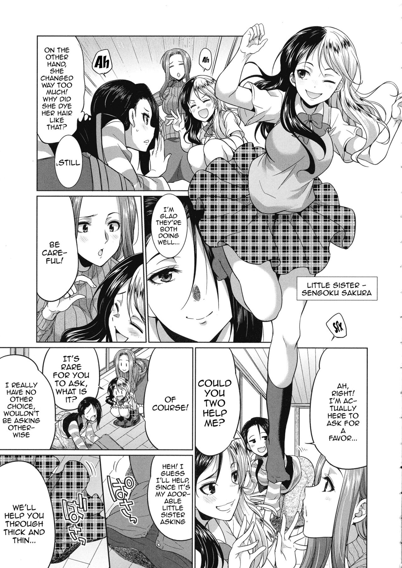 Futanari Gal vs Bitch Sisters Ch. 1-4 page 111