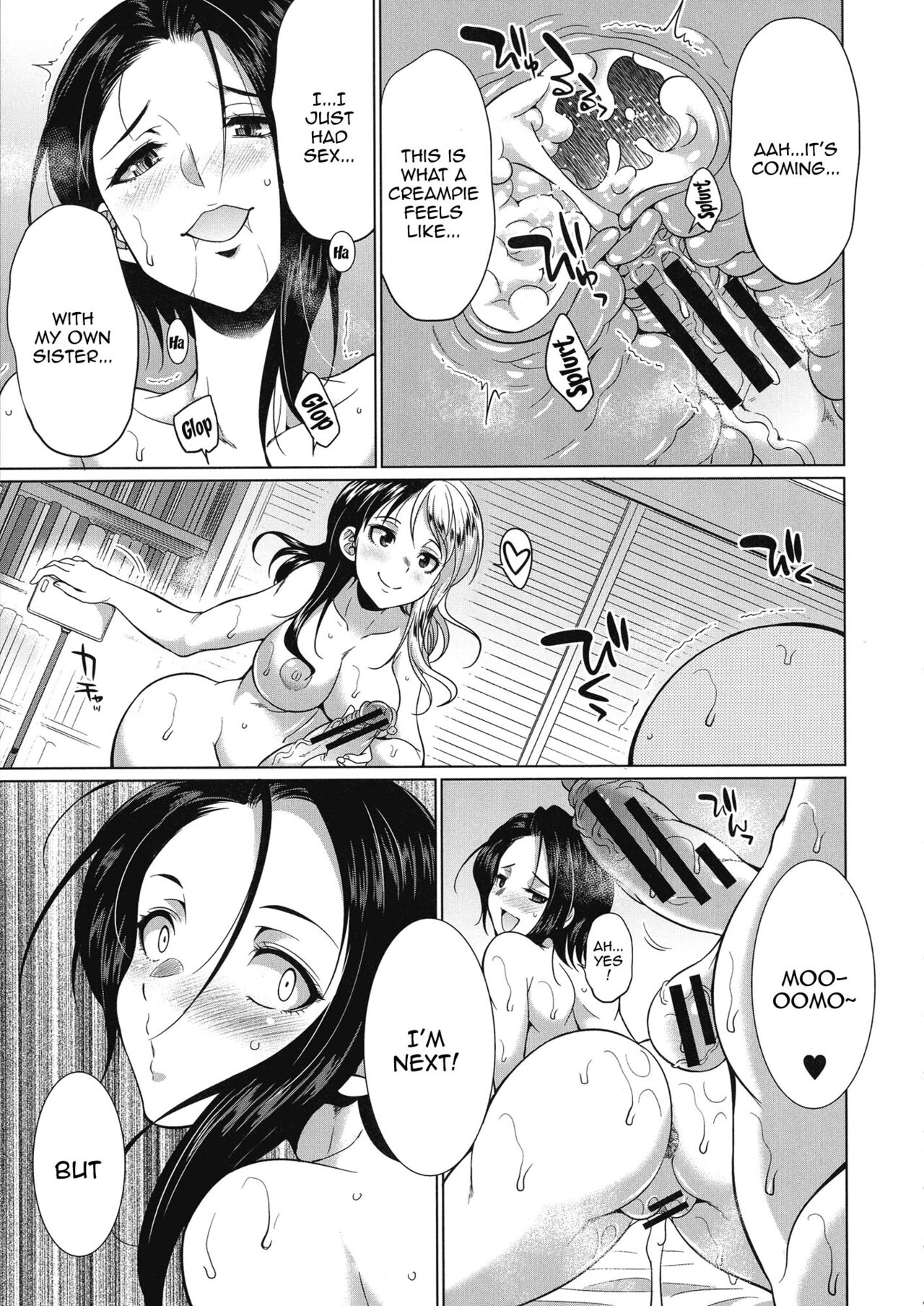 Futanari Gal vs Bitch Sisters Ch. 1-4 page 134