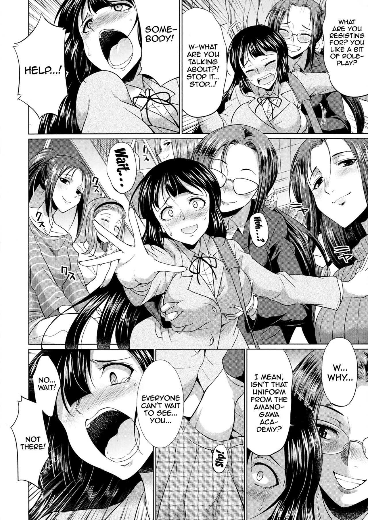 Futanari Gal vs Bitch Sisters Ch. 1-4 page 155