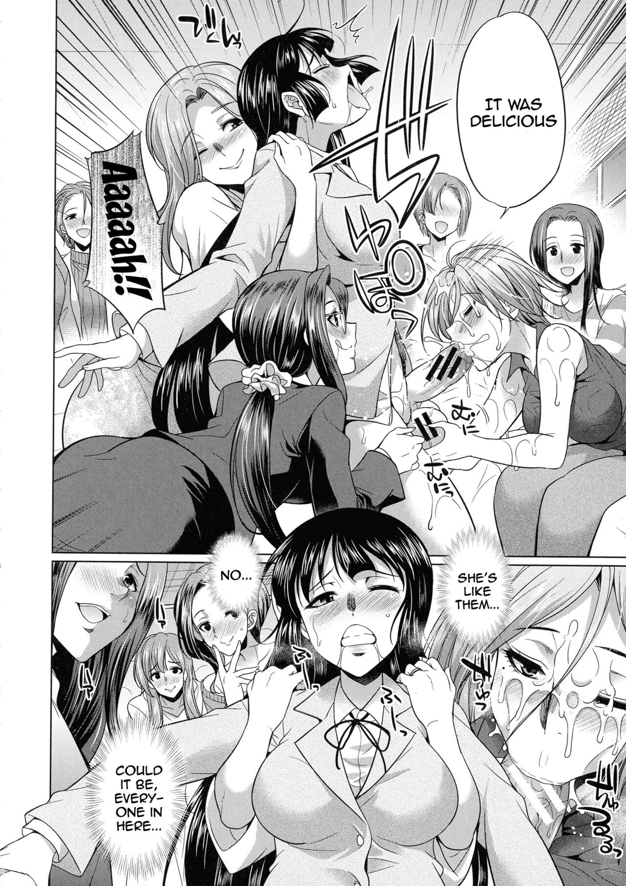 Futanari Gal vs Bitch Sisters Ch. 1-4 page 163