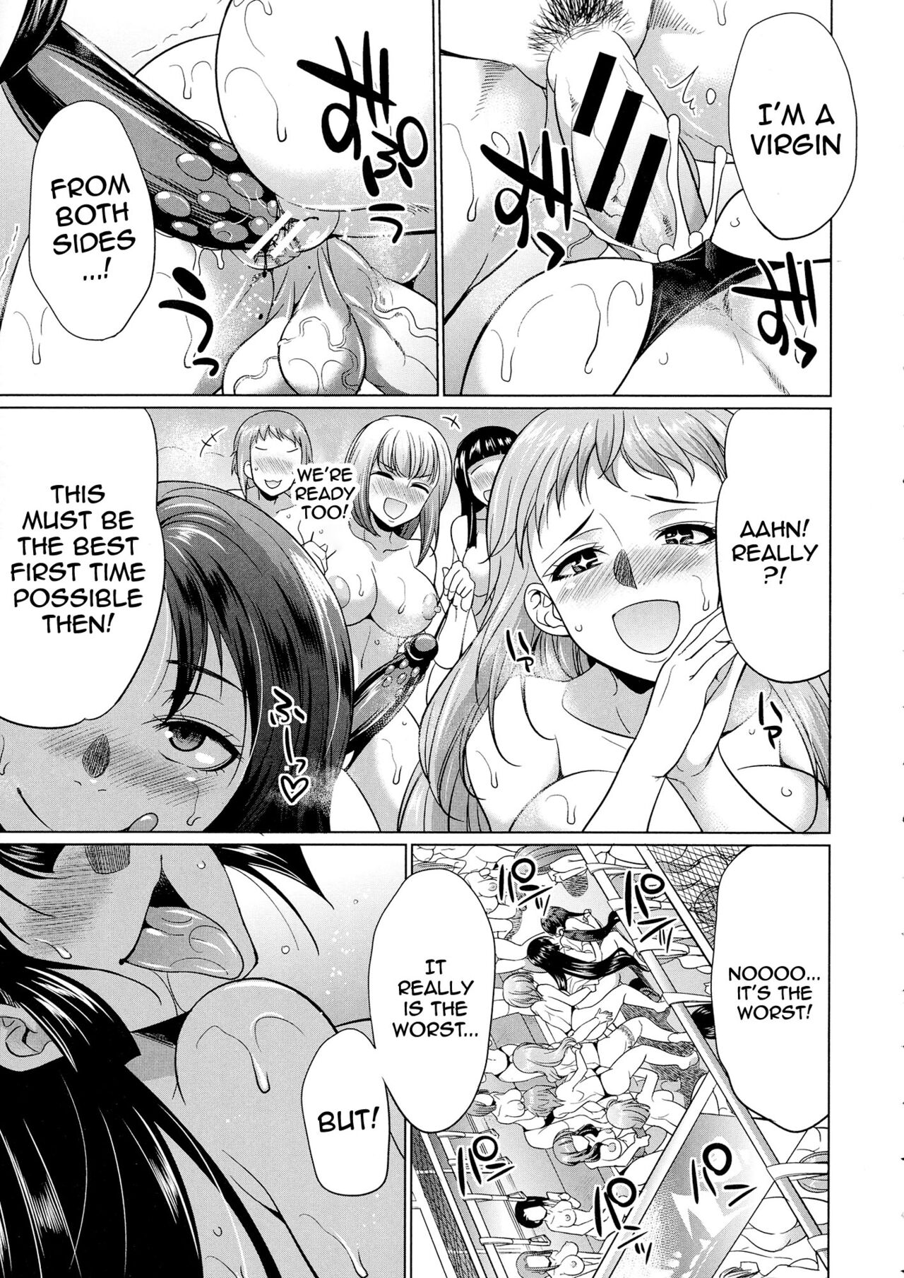 Futanari Gal vs Bitch Sisters Ch. 1-4 page 184