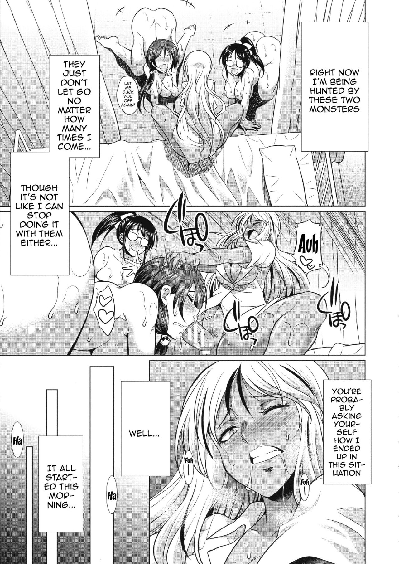 Futanari Gal vs Bitch Sisters Ch. 1-4 page 56