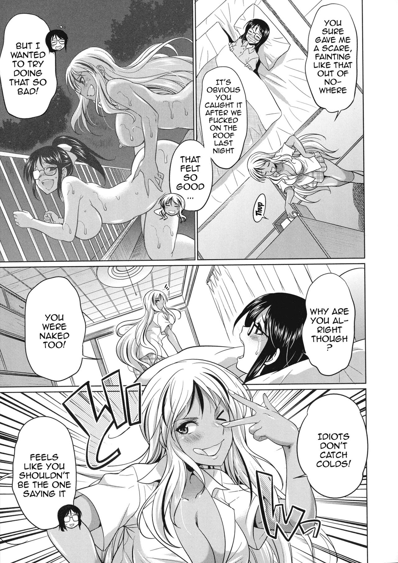 Futanari Gal vs Bitch Sisters Ch. 1-4 page 58