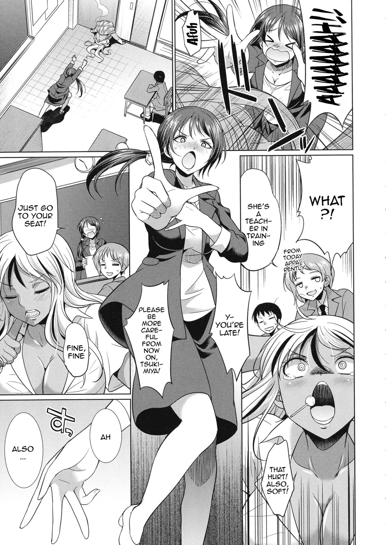 Futanari Gal vs Bitch Sisters Ch. 1-4 page 62