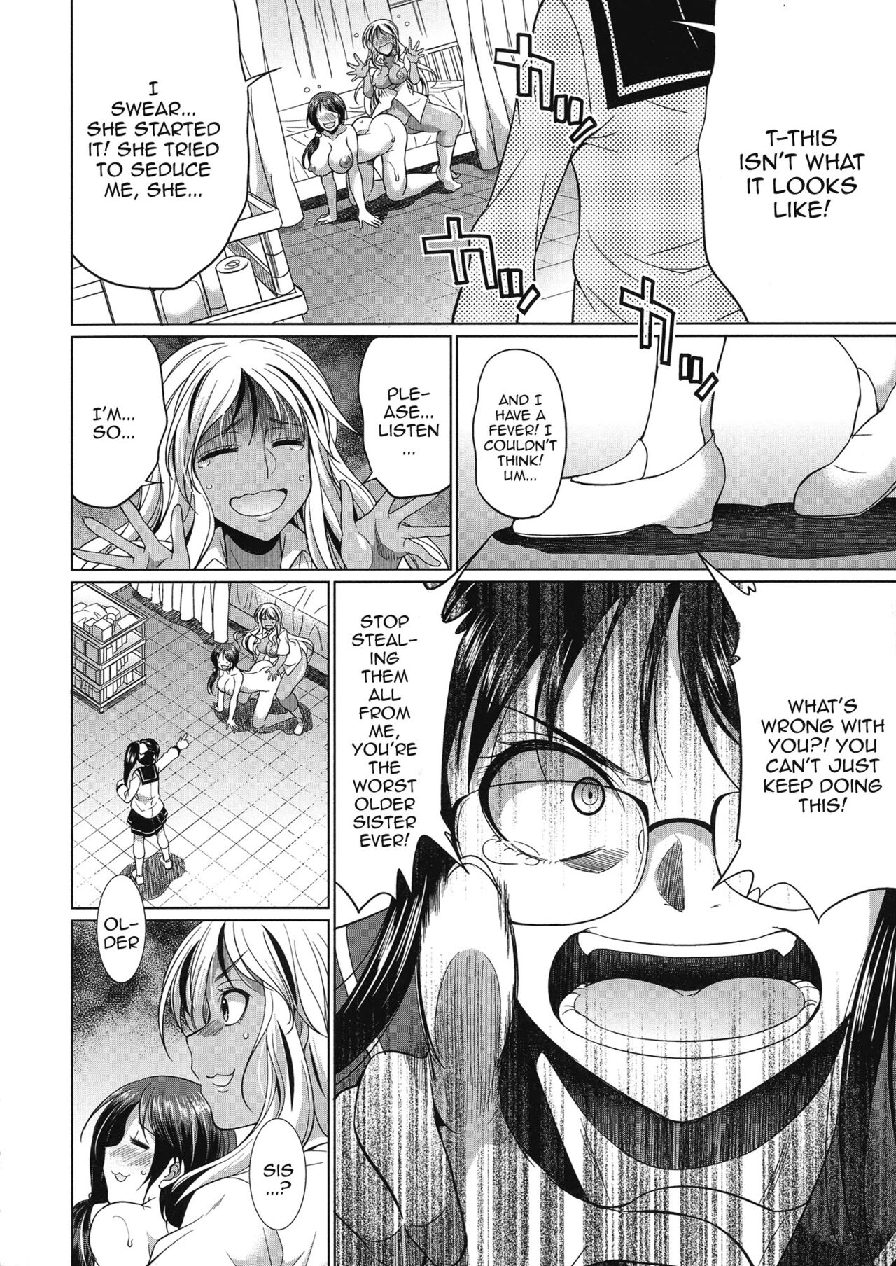 Futanari Gal vs Bitch Sisters Ch. 1-4 page 81