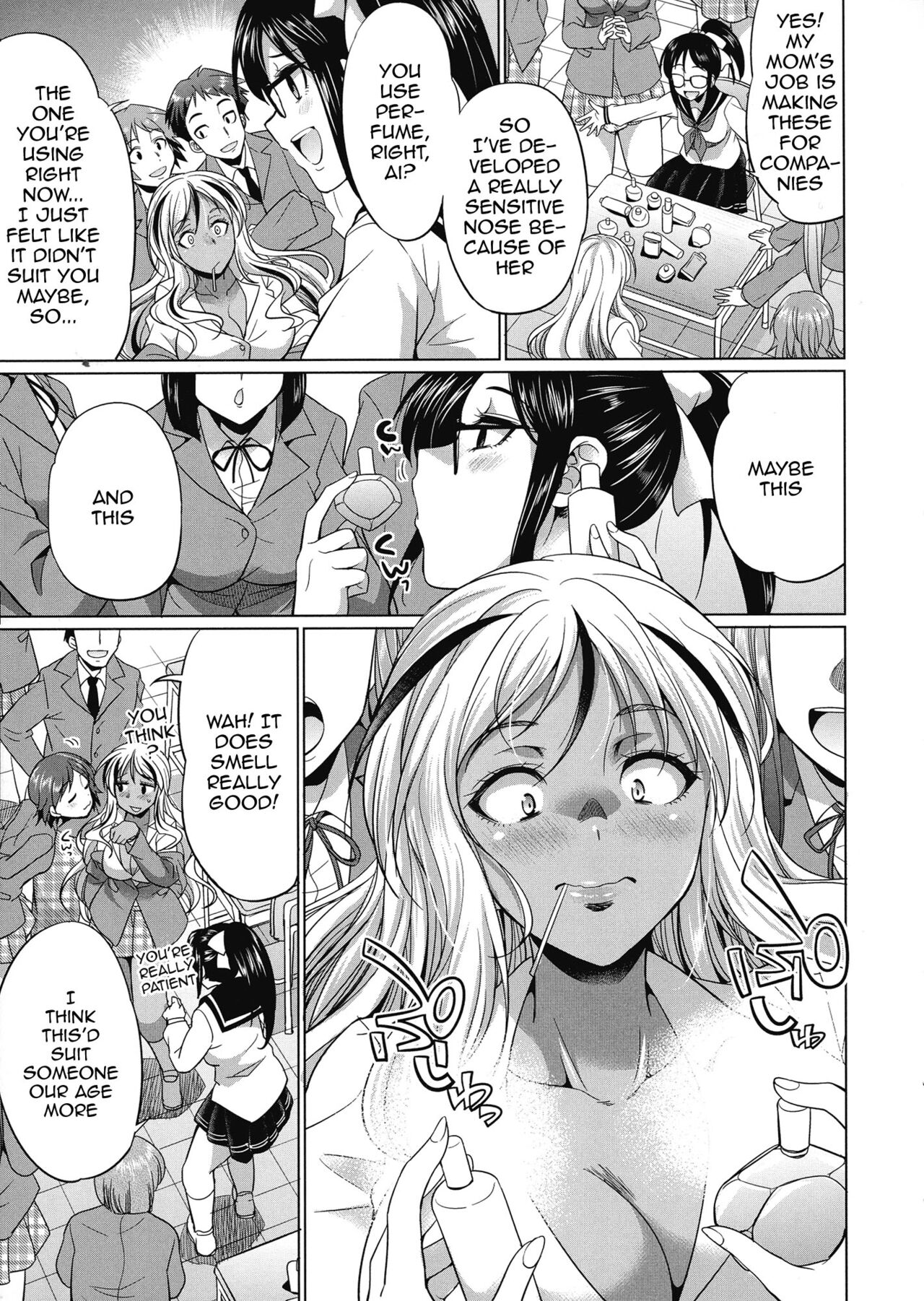 Futanari Gal vs Bitch Sisters Ch. 1 page 12