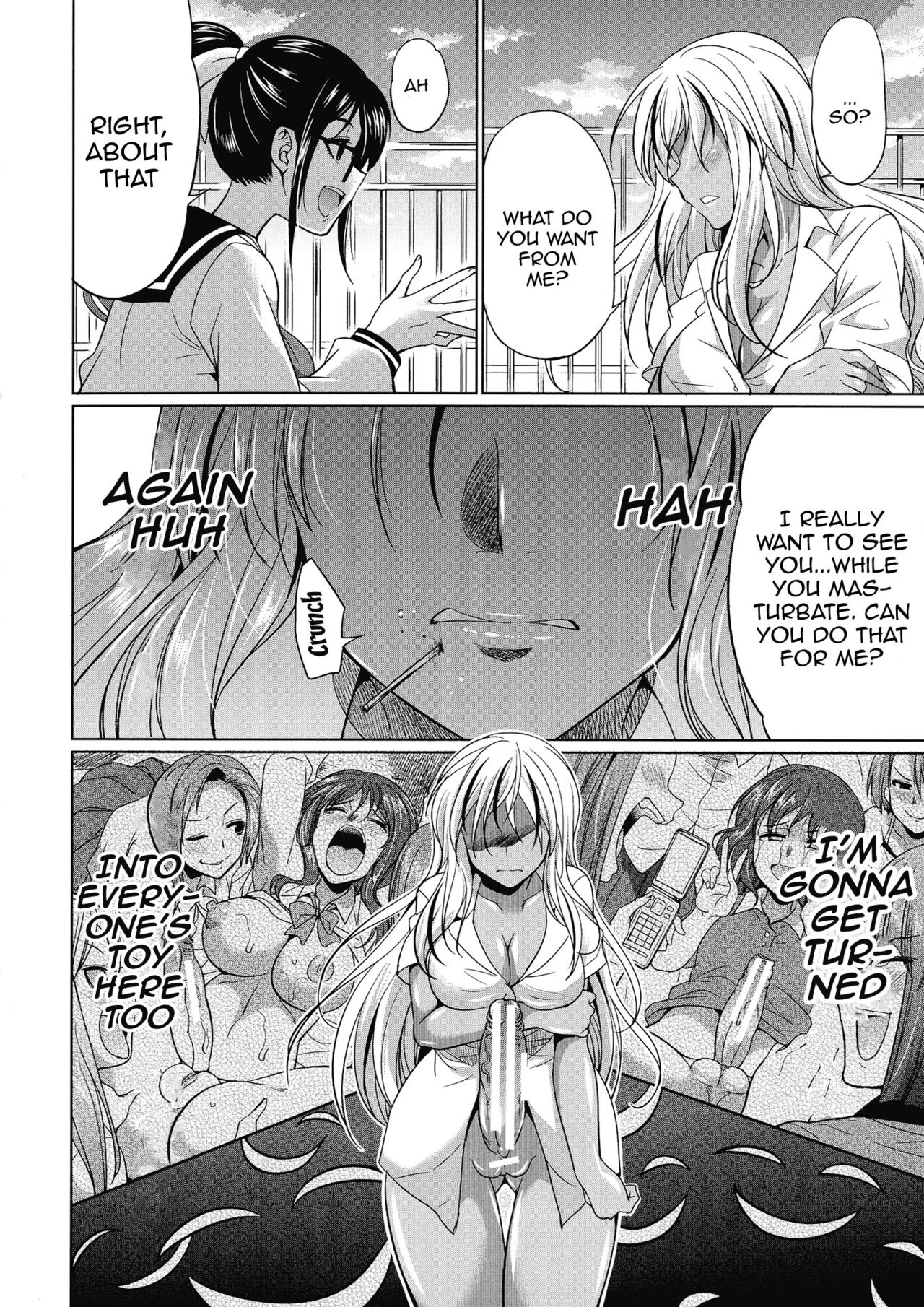 Futanari Gal vs Bitch Sisters Ch. 1 page 21