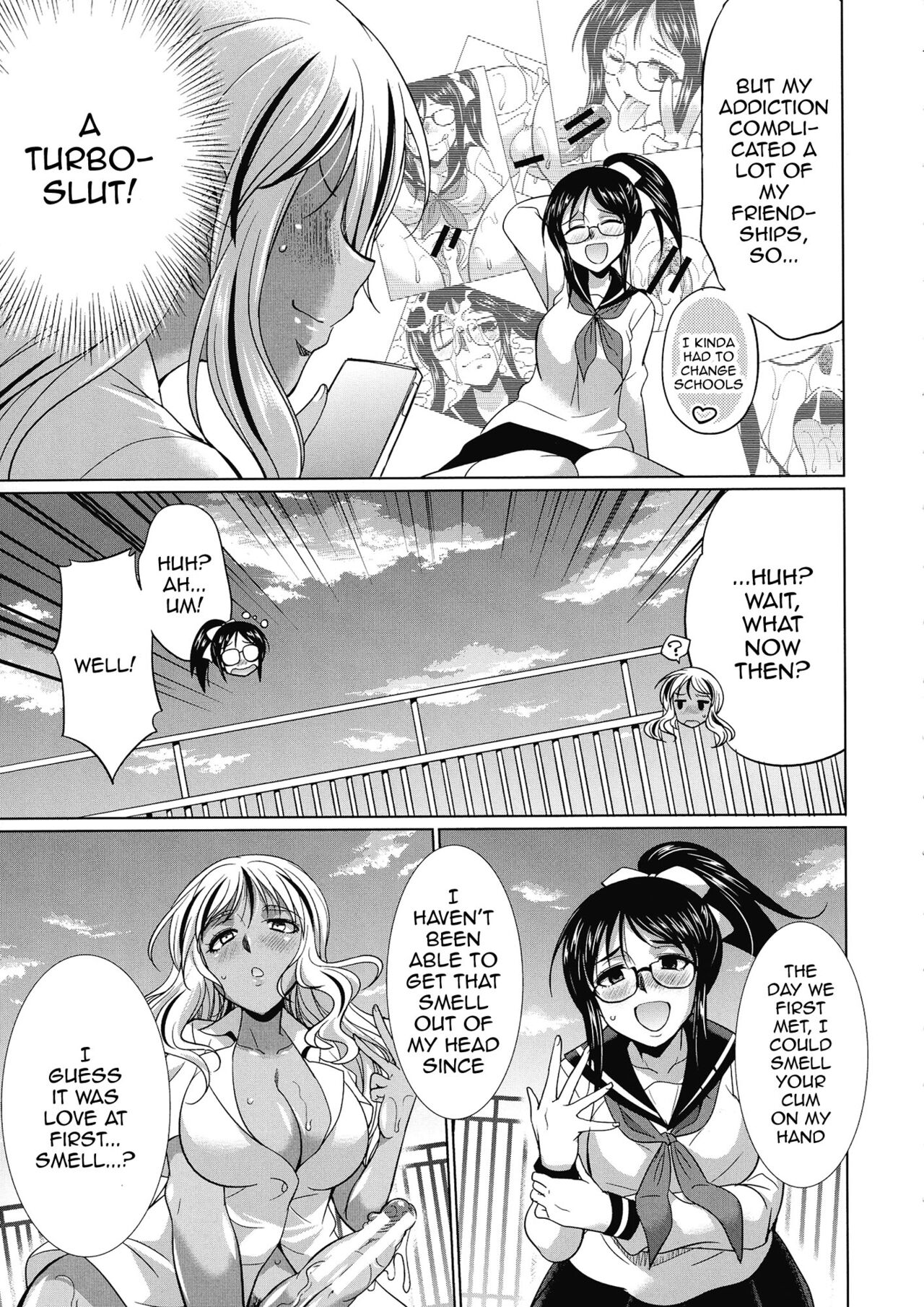 Futanari Gal vs Bitch Sisters Ch. 1 page 30