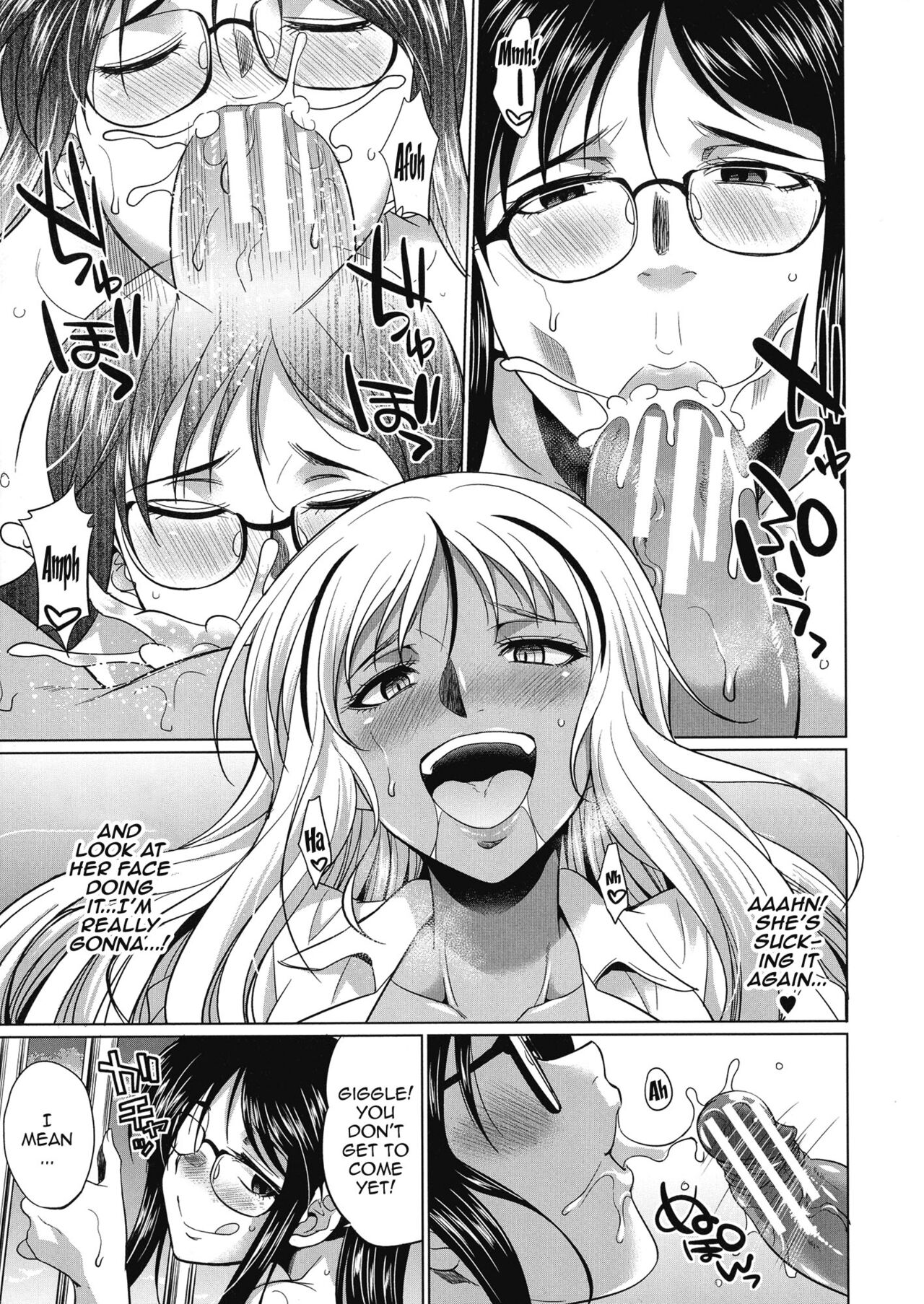 Futanari Gal vs Bitch Sisters Ch. 1 page 45