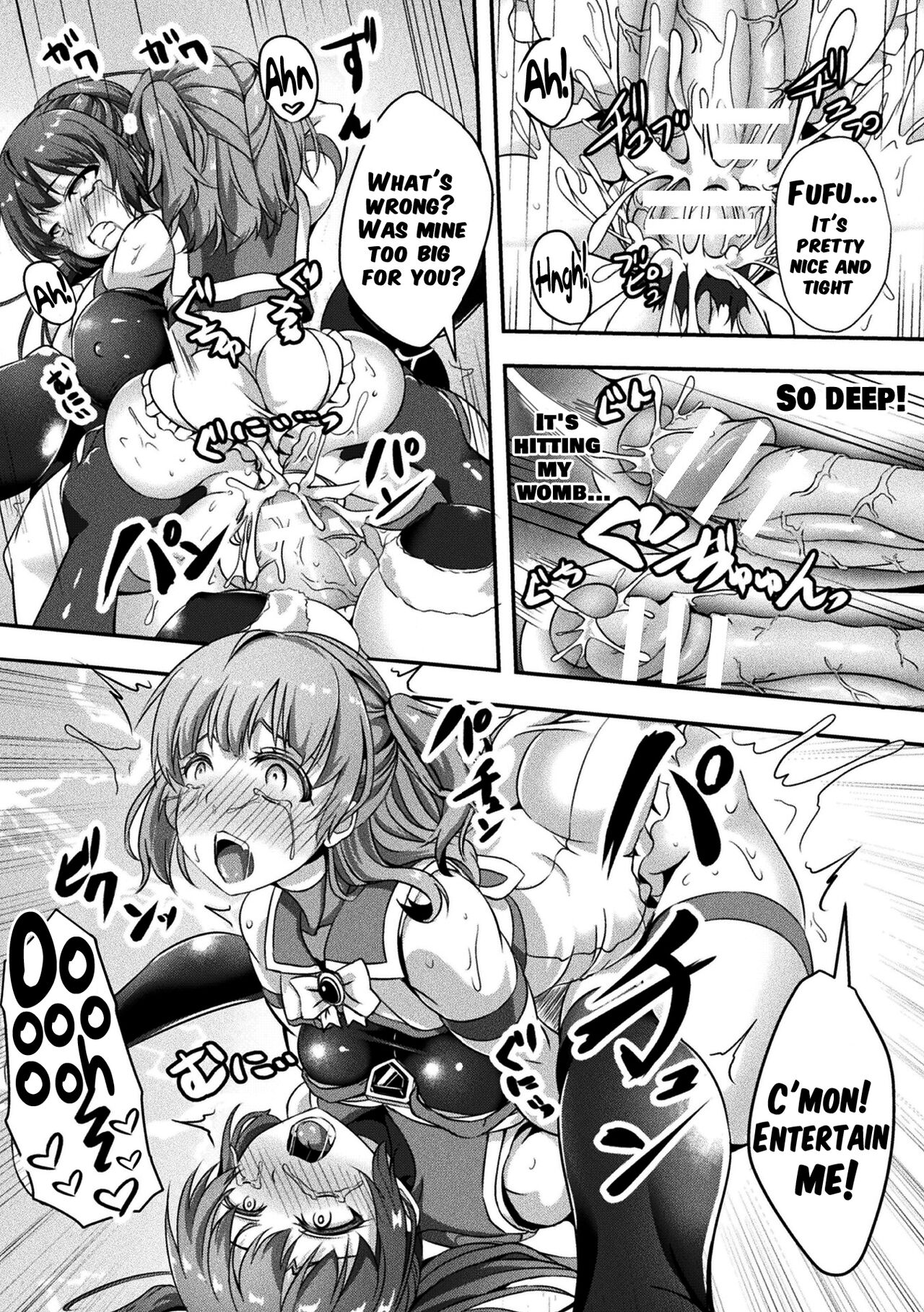 Futanari girls forcefully impregnating others with a mating press! Vol. 2 page 17
