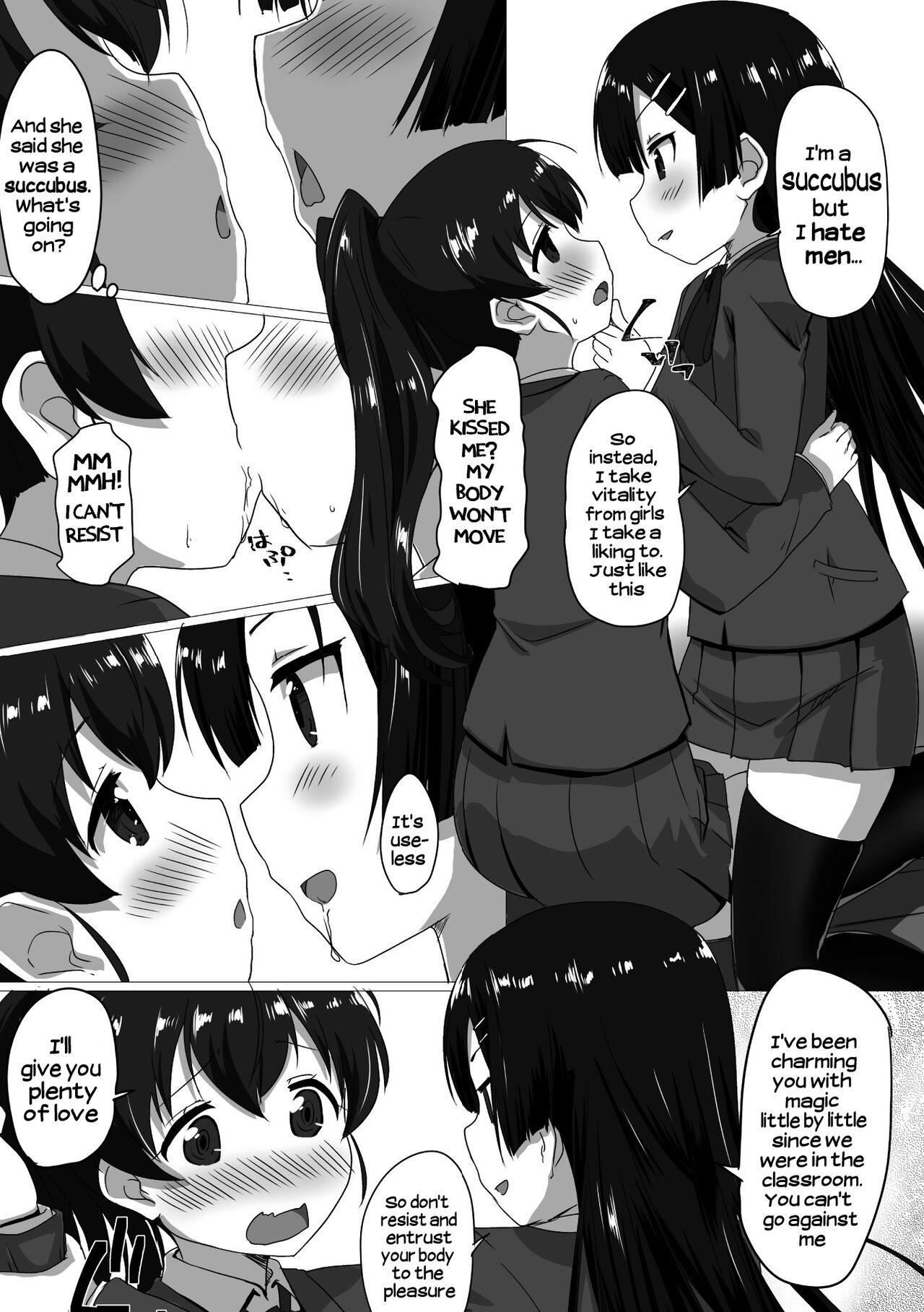 Futanari girls forcefully impregnating others with a mating press! Vol. 2 page 26