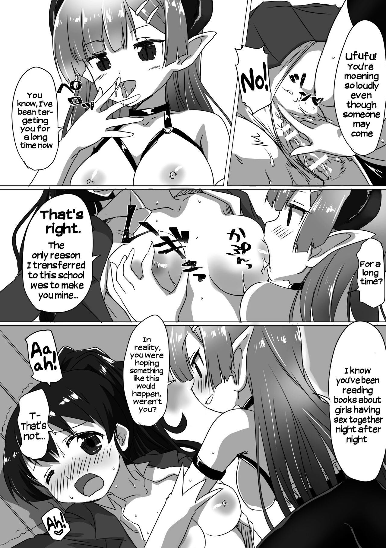 Futanari girls forcefully impregnating others with a mating press! Vol. 2 page 31