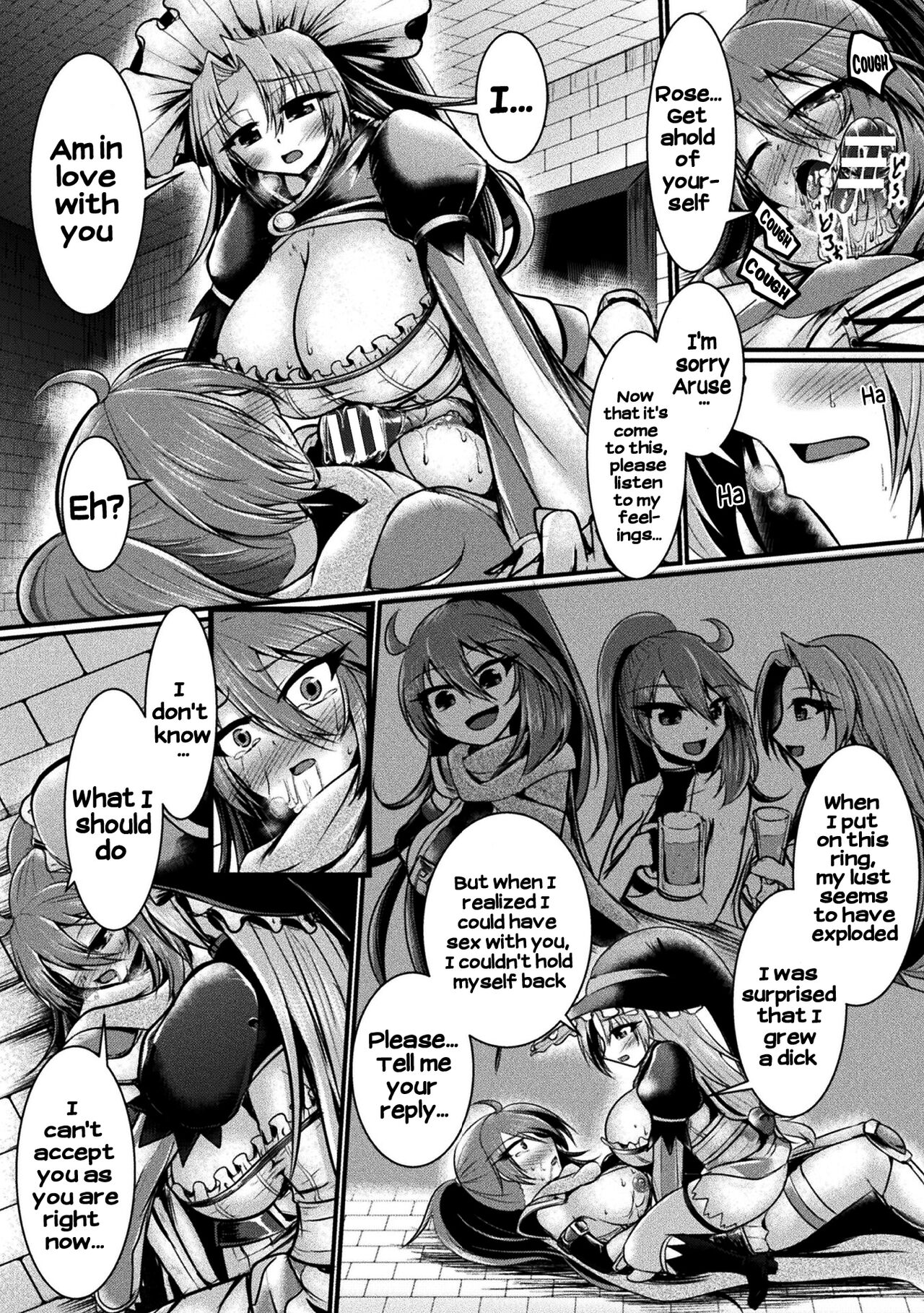 Futanari girls forcefully impregnating others with a mating press! Vol. 2 page 70