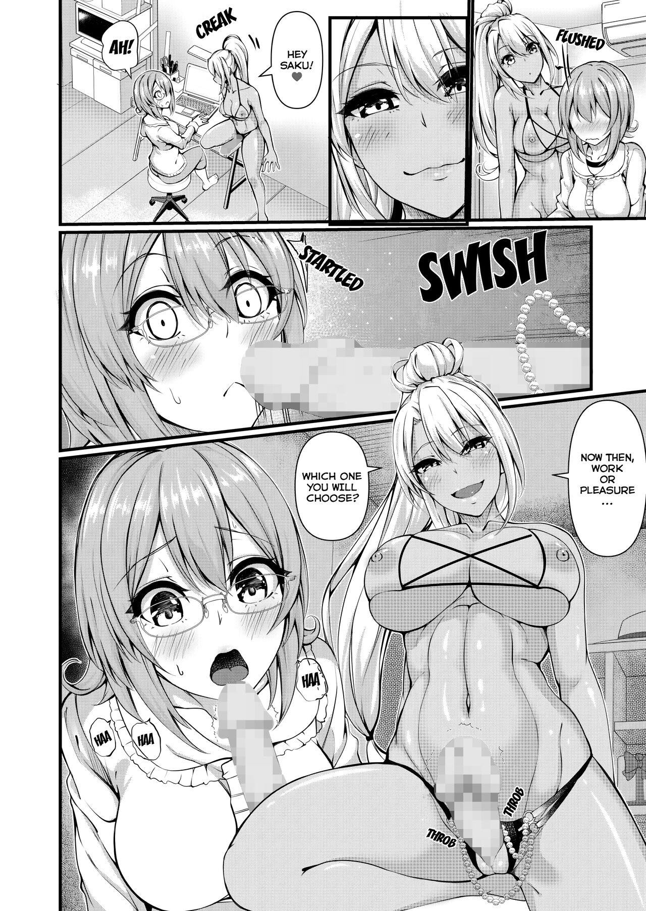 Futanari Gym Shokuin-chan x Majime Koukou Kyoushi-chan - Futanari Gym Employee Serious Highschool Teacher page 11