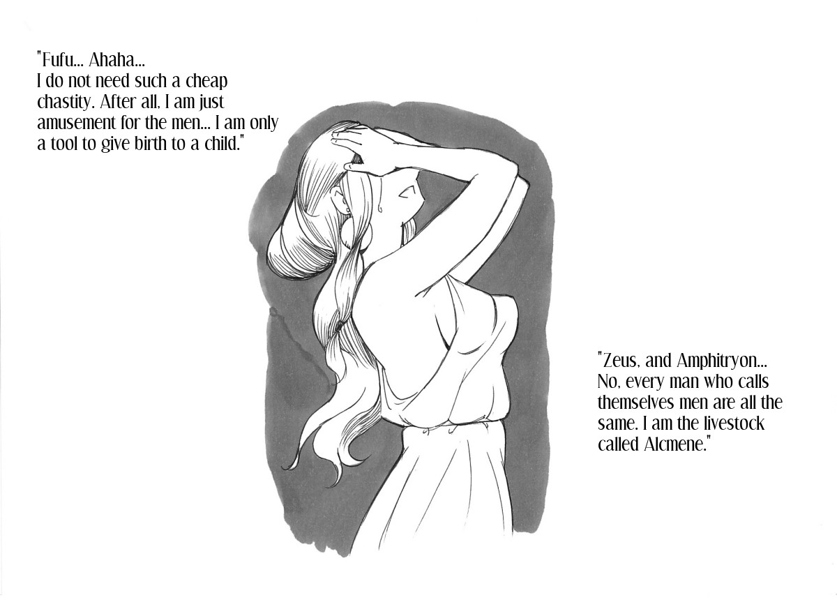 Futanari Heroine, The Adventures of Heraclena - Birth volume page 13