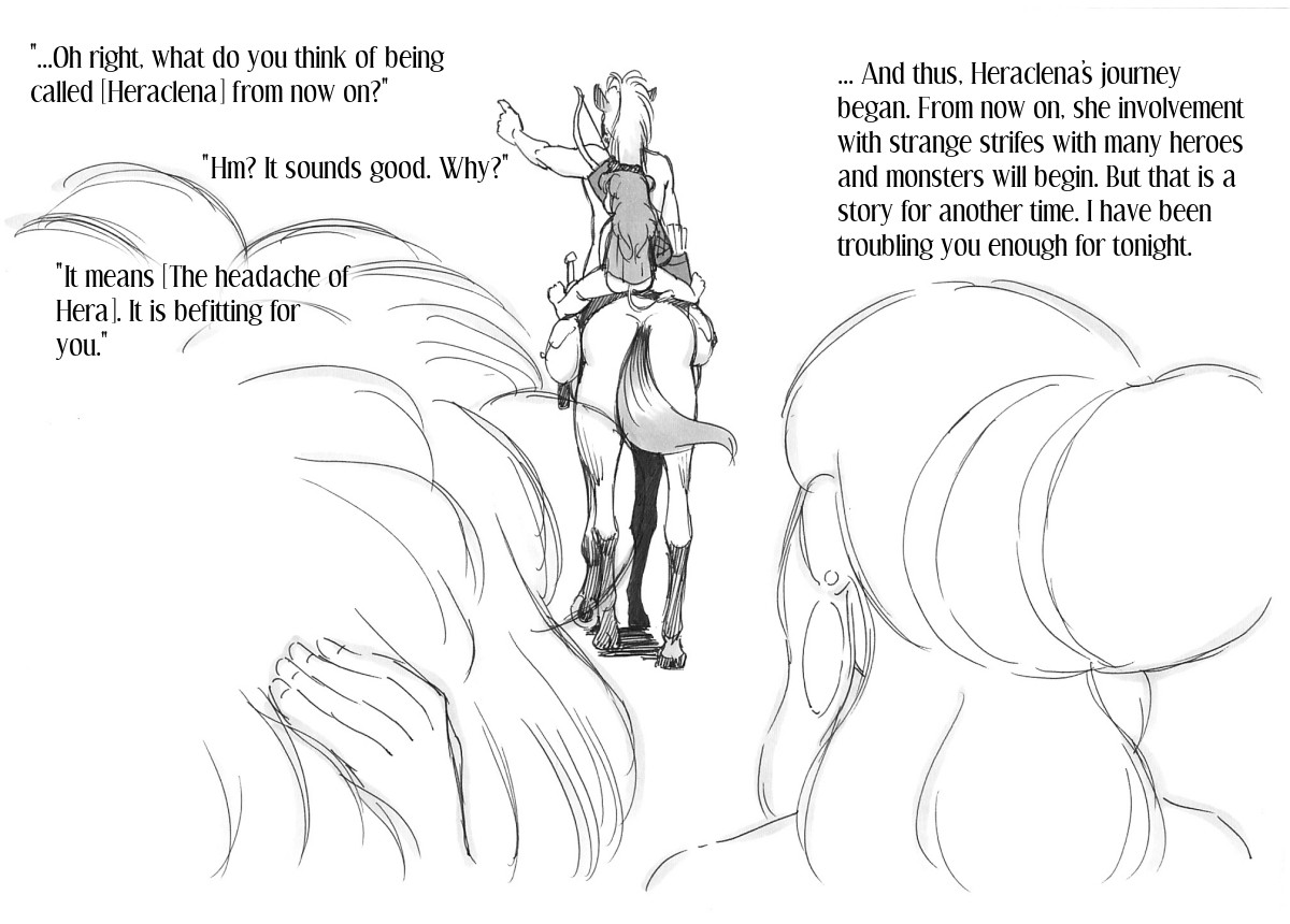 Futanari Heroine, The Adventures of Heraclena - Birth volume page 80