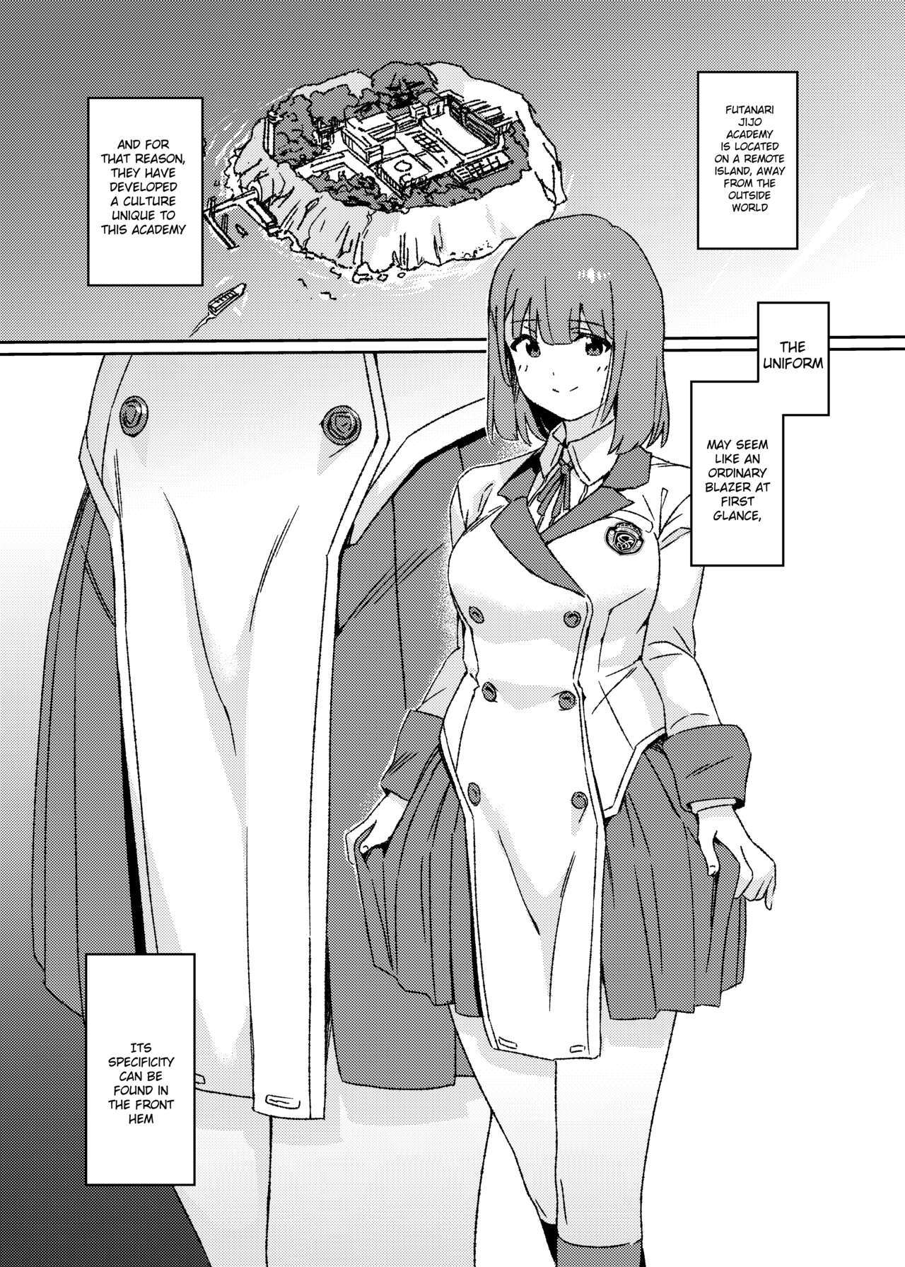 Futanari Jijo Gakuen Gakunai Report page 3