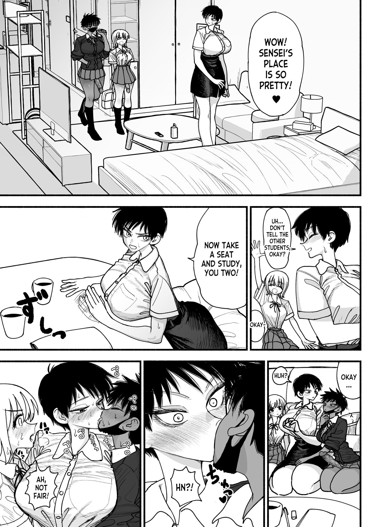 Futanari Joshikou no Onaho ~Itsudemo Sex Sasete Kureru Kiyowa de Yasashii Koushinchou Kyonyuu Sensei~ page 41