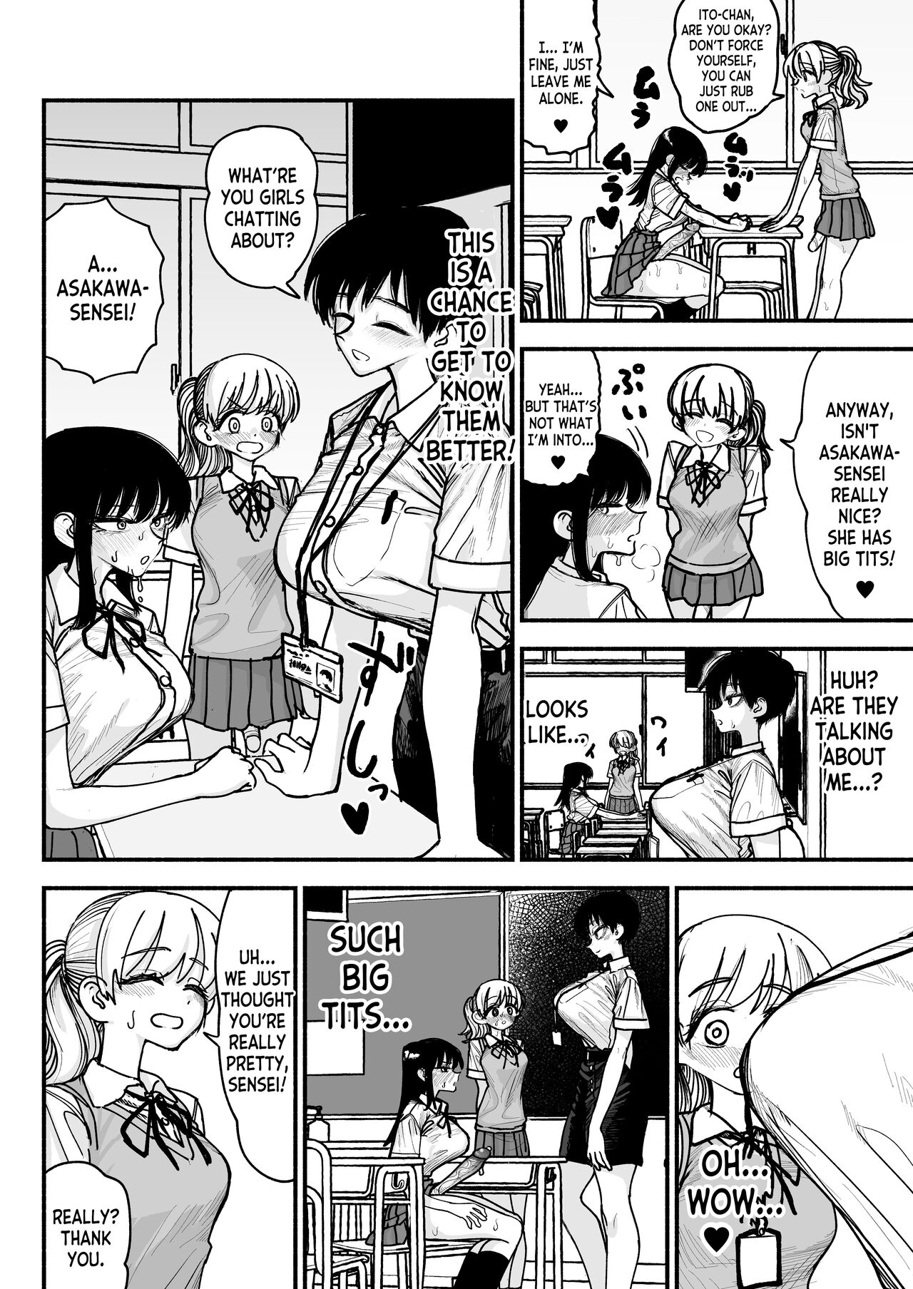 Futanari Joshikou no Onaho ~Itsudemo Sex Sasete Kureru Kiyowa de Yasashii Koushinchou Kyonyuu Sensei~ page 6