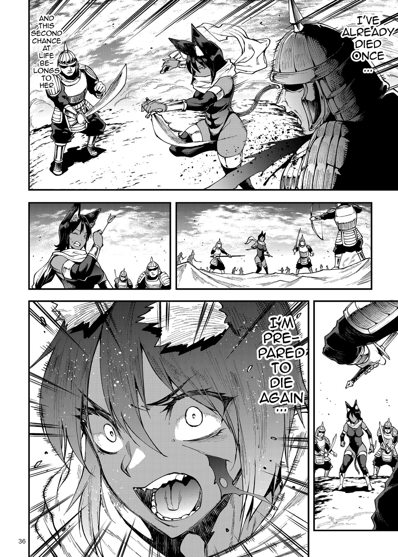 Futanari Kenbushi Jasim - Futanari Sword Dancer Jasim Part 3 page 34