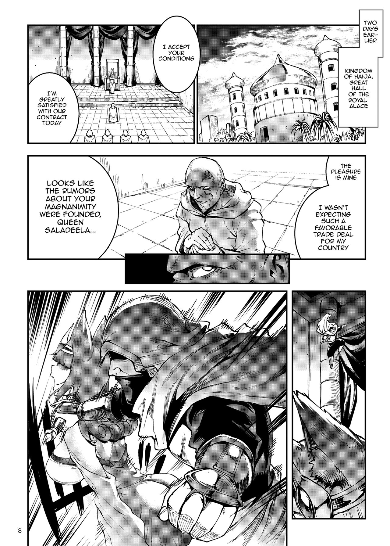 Futanari Kenbushi Jasim - Futanari Sword Dancer Jasim Part 3 page 6