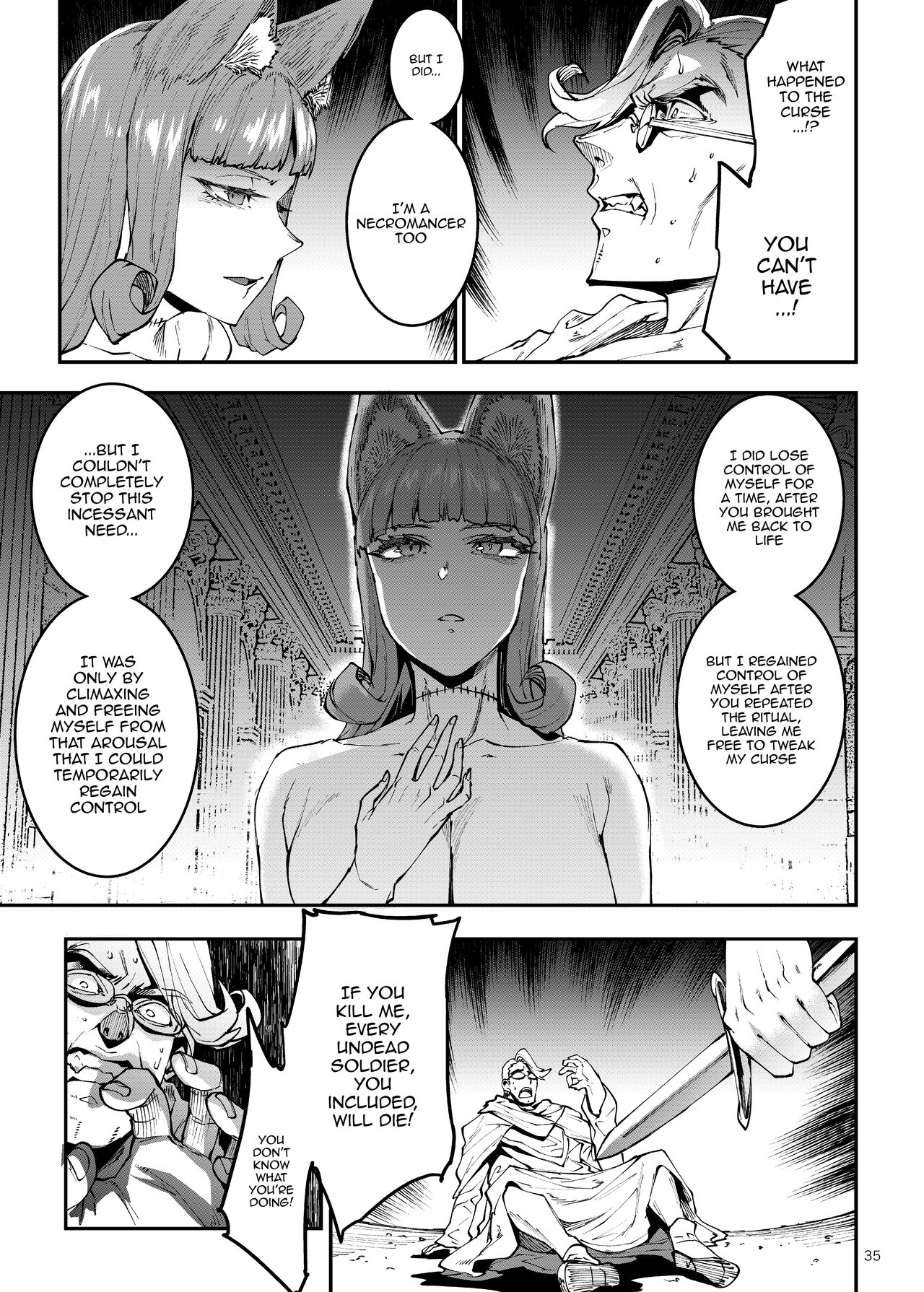 Futanari Kenbushi Jasim - Futanari Sword Dancer Jasim Part 4 page 32