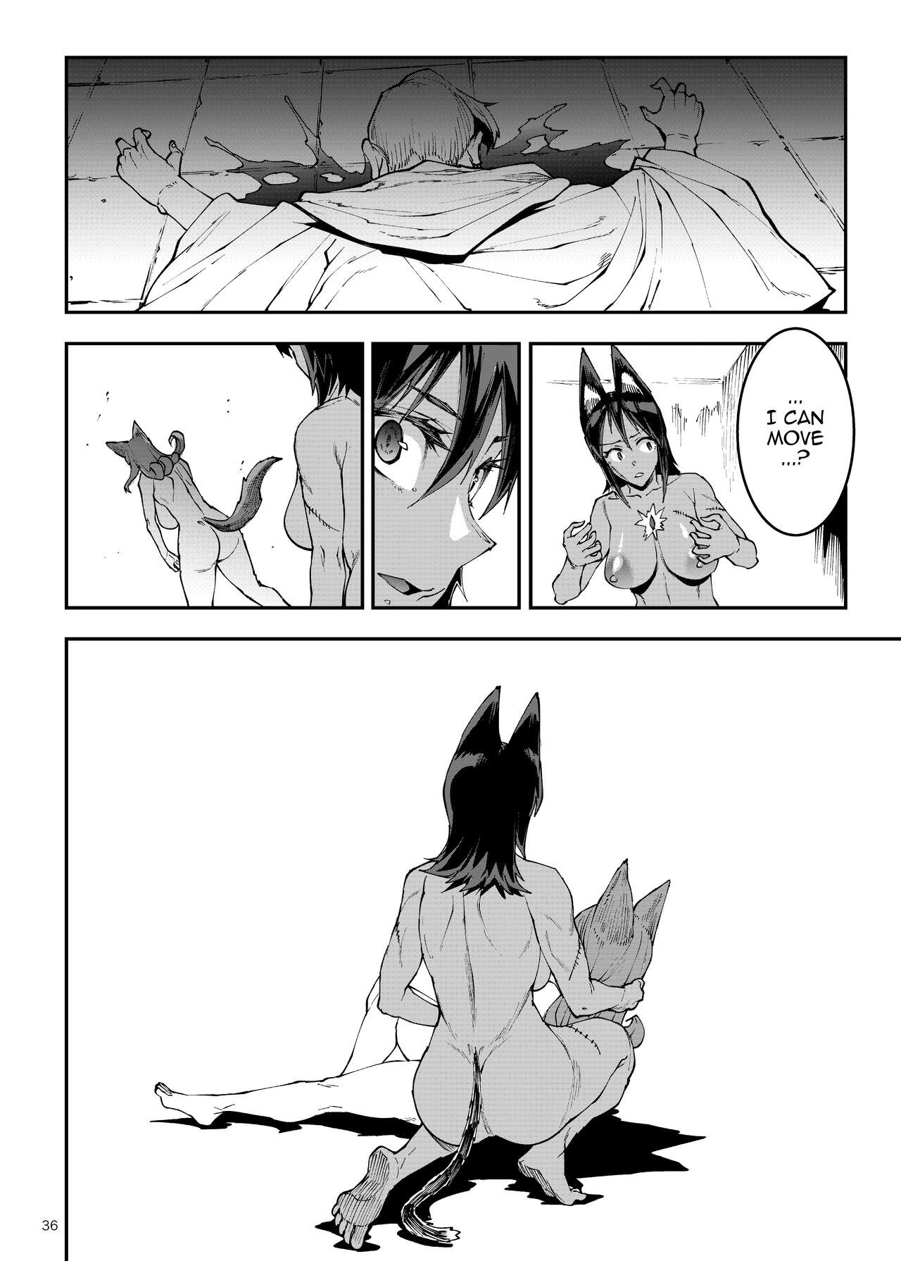 Futanari Kenbushi Jasim - Futanari Sword Dancer Jasim Part 4 page 33