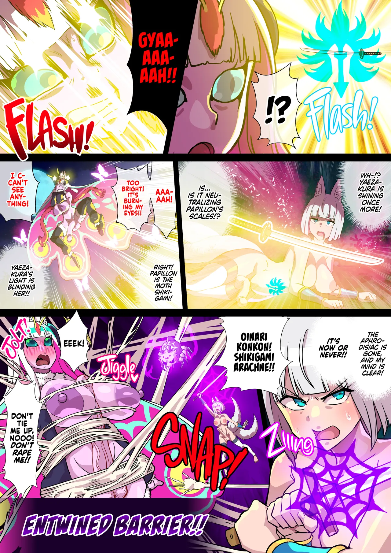 Futanari Kunoichi Nine Tails 2: Papillon page 25