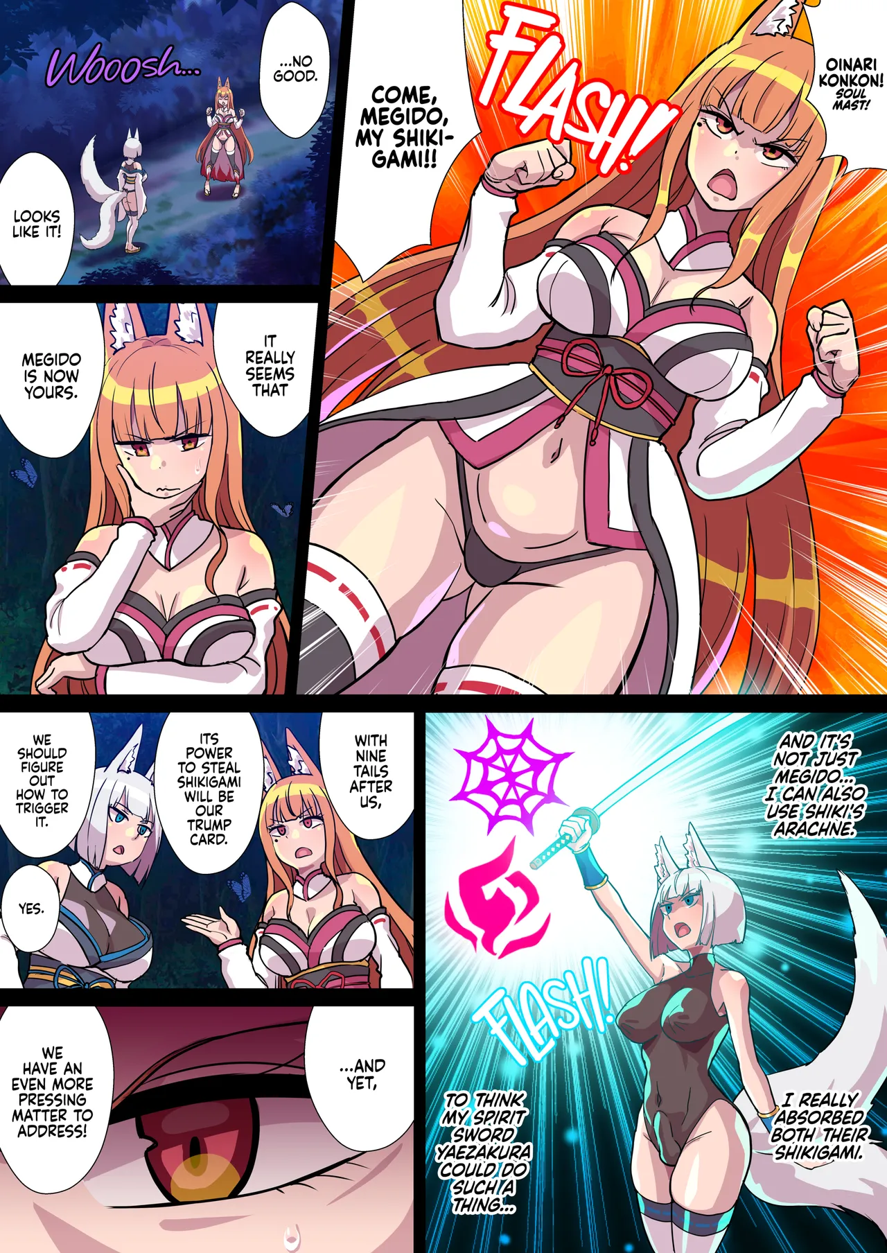 Futanari Kunoichi Nine Tails 2: Papillon page 5