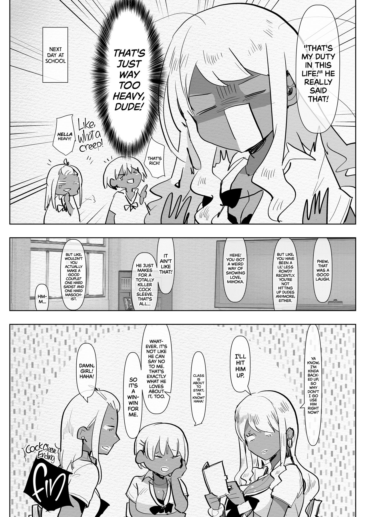 Futanari Kyokon Kuro Gal Kanojo to Benkyou Oheya Date da to Omottara Soku Onaho Atsukai Fukujuu Gyaku Anal nante... page 23