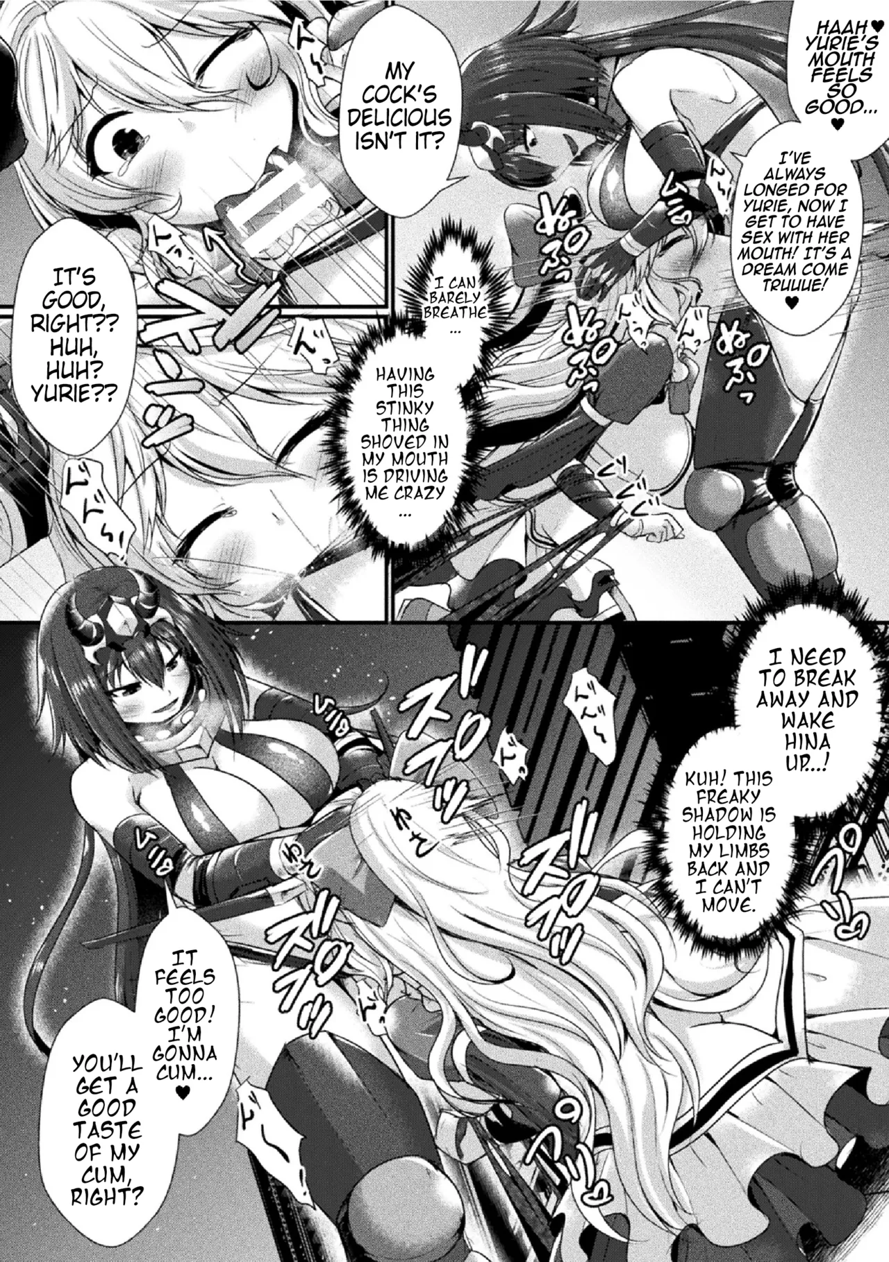 Futanari Lesbian Impregnation, Forced Fertilization from Getting Fucked Woman Dick! page 34